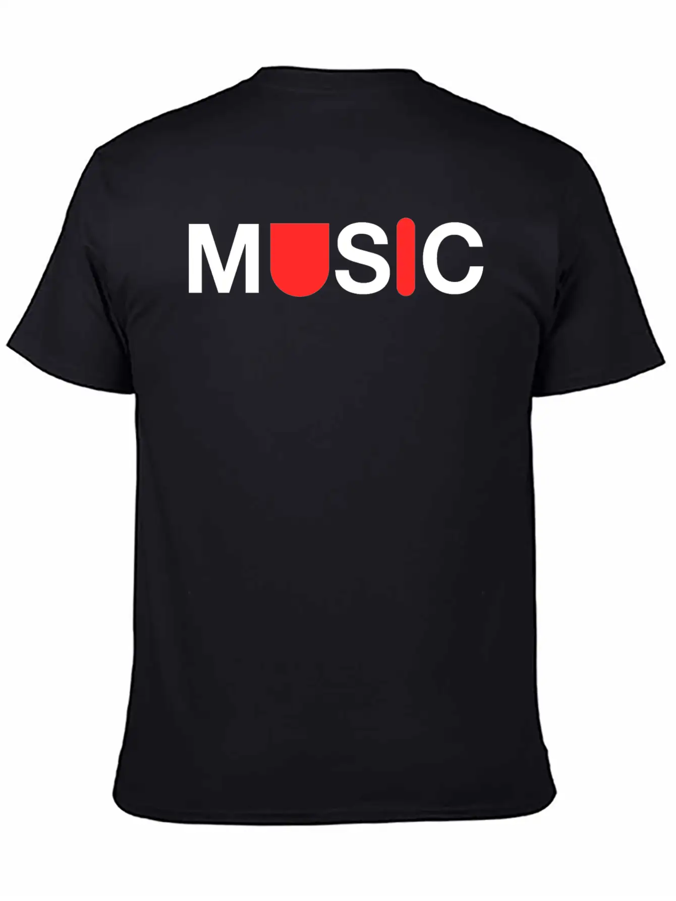 Music Logo Essential Cotton Tee For Daily Outfits – Unisex Style