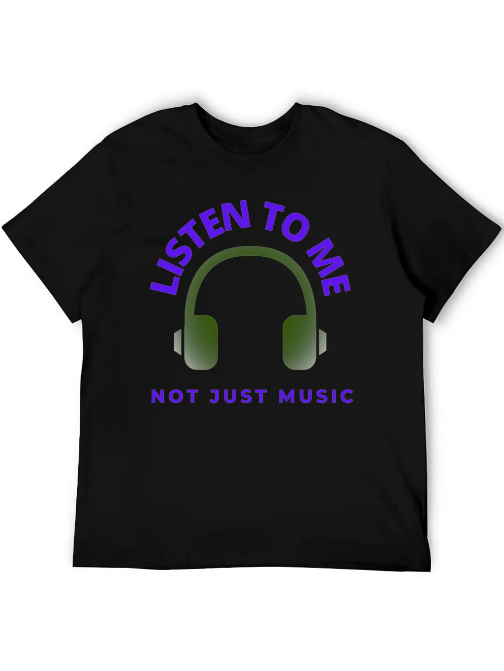 Music Logo Unisex Casual T-Shirt – Clean Design For Daily Comfort