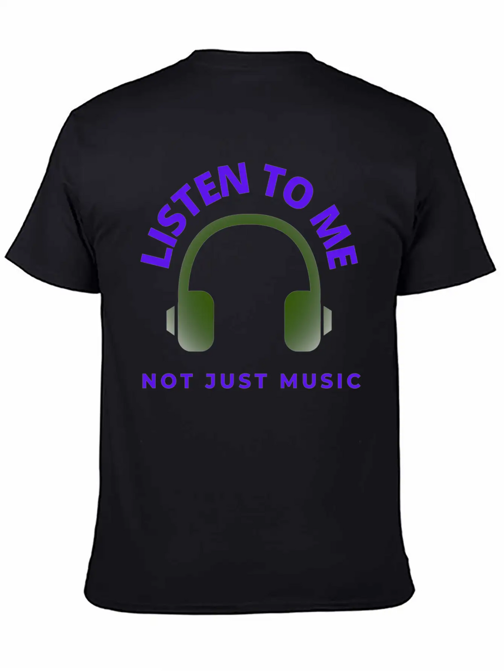 Music Logo Unisex Casual T-Shirt – Clean Design For Daily Comfort