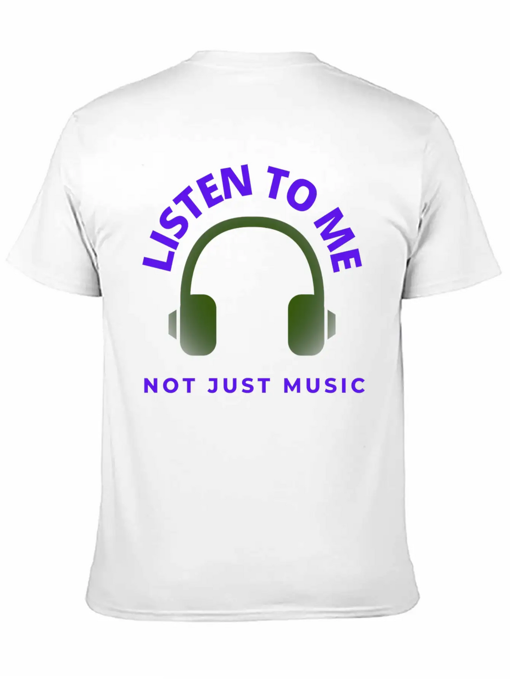 Music Logo Unisex Casual T-Shirt – Clean Design For Daily Comfort