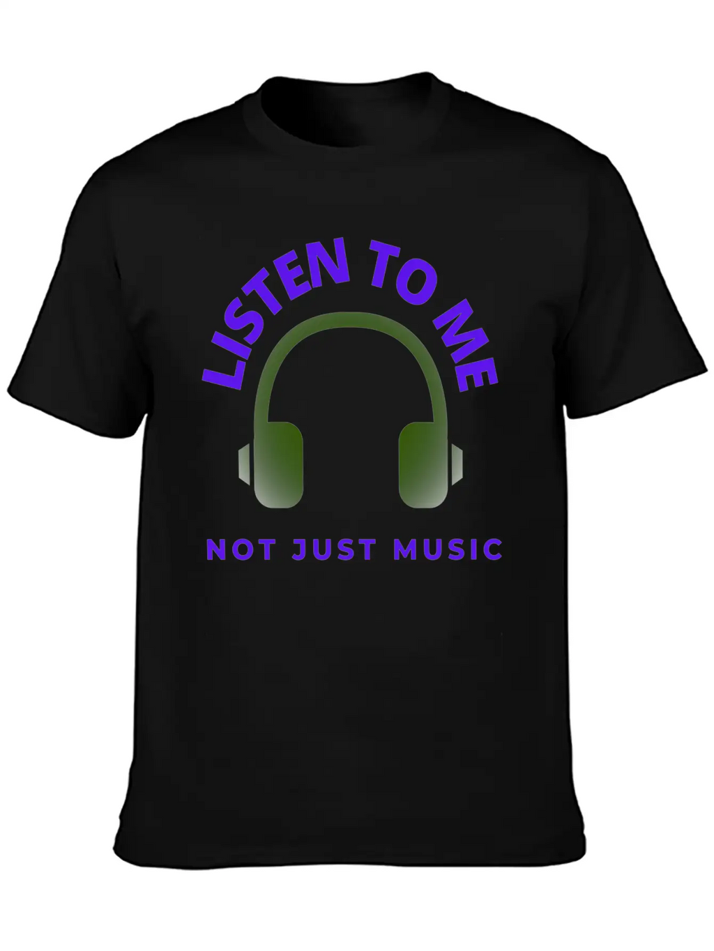 Music Logo Unisex Casual T-Shirt – Clean Design For Daily Comfort