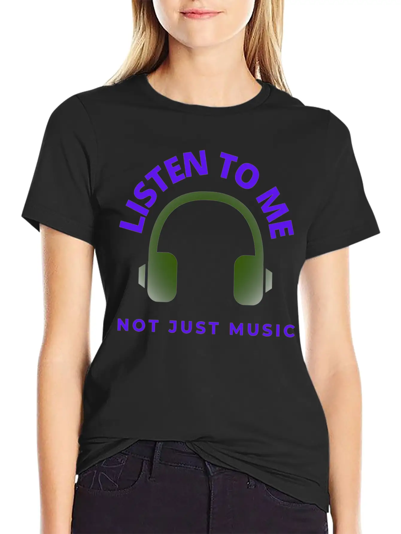 Music Logo Unisex Casual T-Shirt – Clean Design For Daily Comfort
