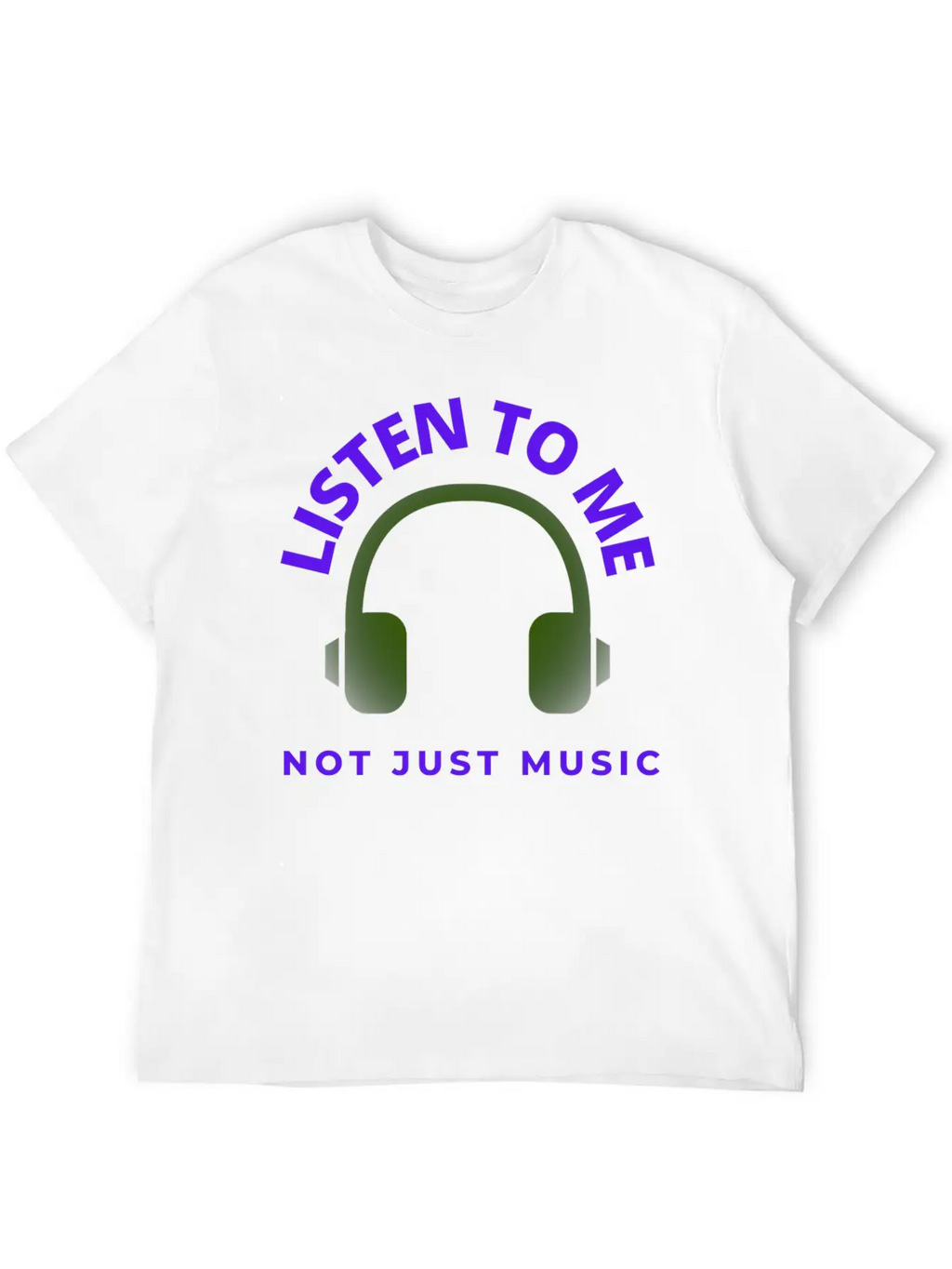 Music Logo Unisex Casual T-Shirt – Clean Design For Daily Comfort
