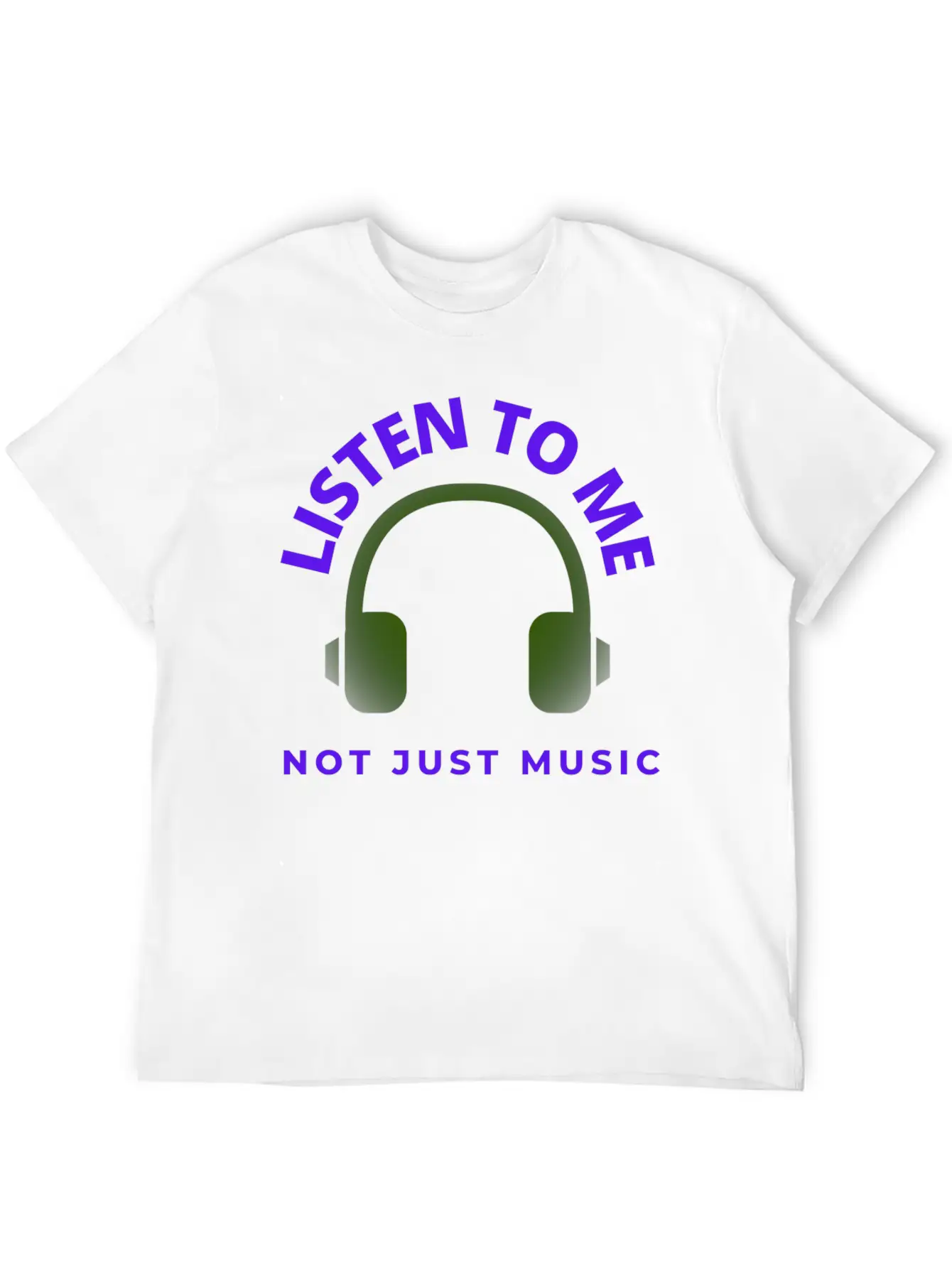 Music Logo Unisex Casual T-Shirt – Clean Design For Daily Comfort