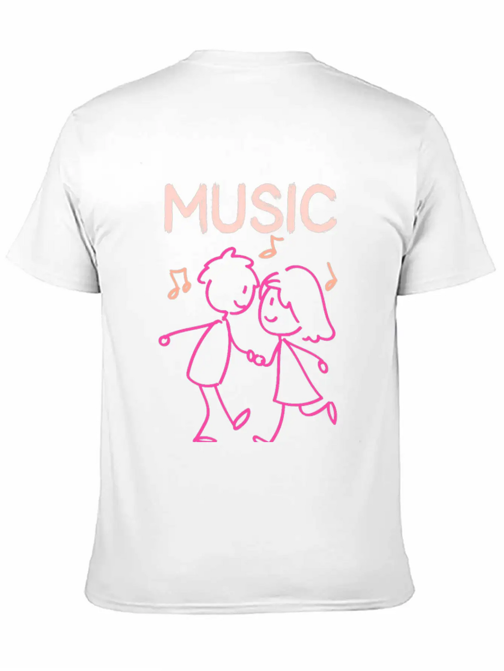 Music Lovers Unisex Casual T-Shirt – Clean Design For Daily Comfort
