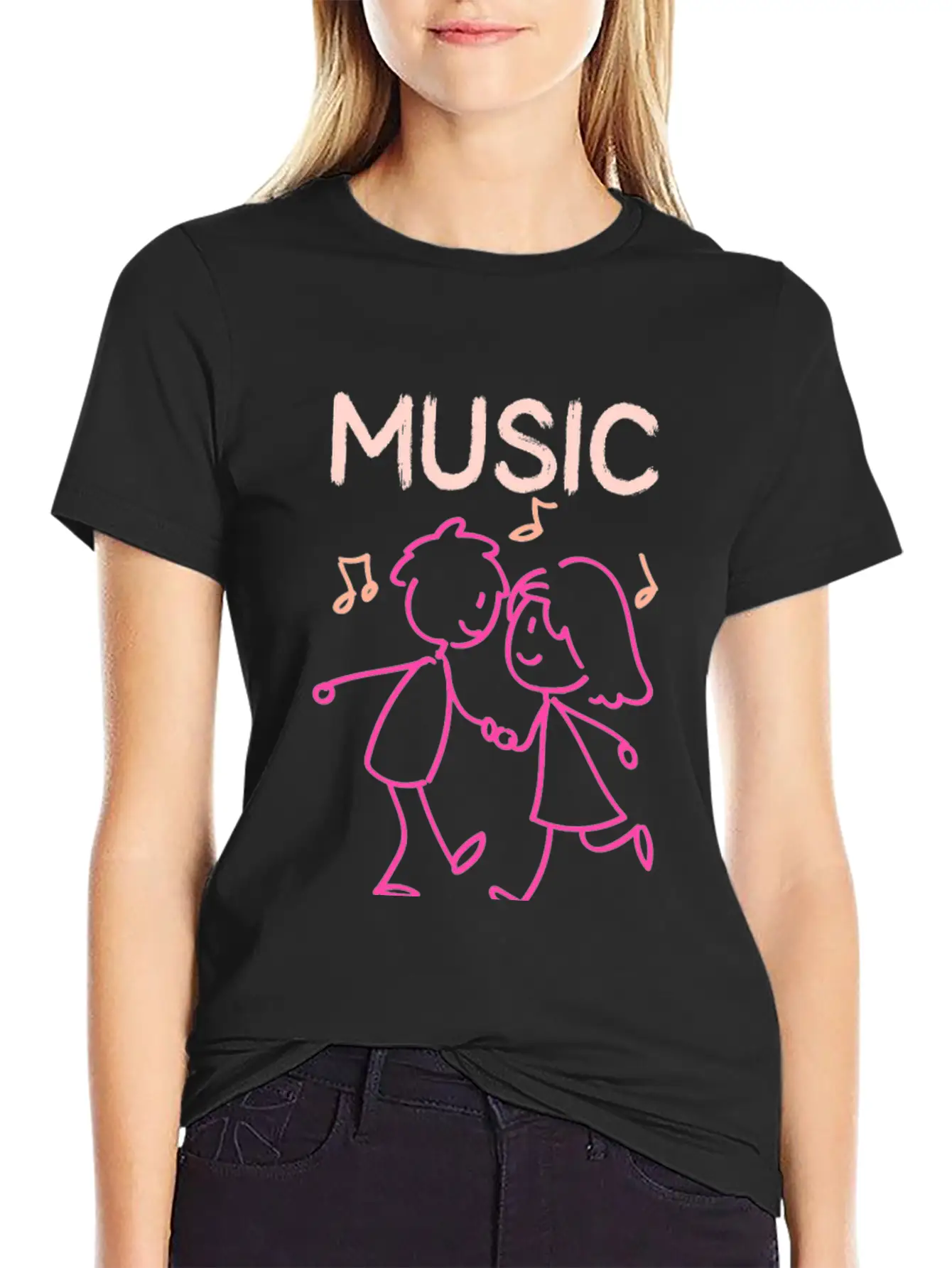 Music Lovers Unisex Casual T-Shirt – Clean Design For Daily Comfort
