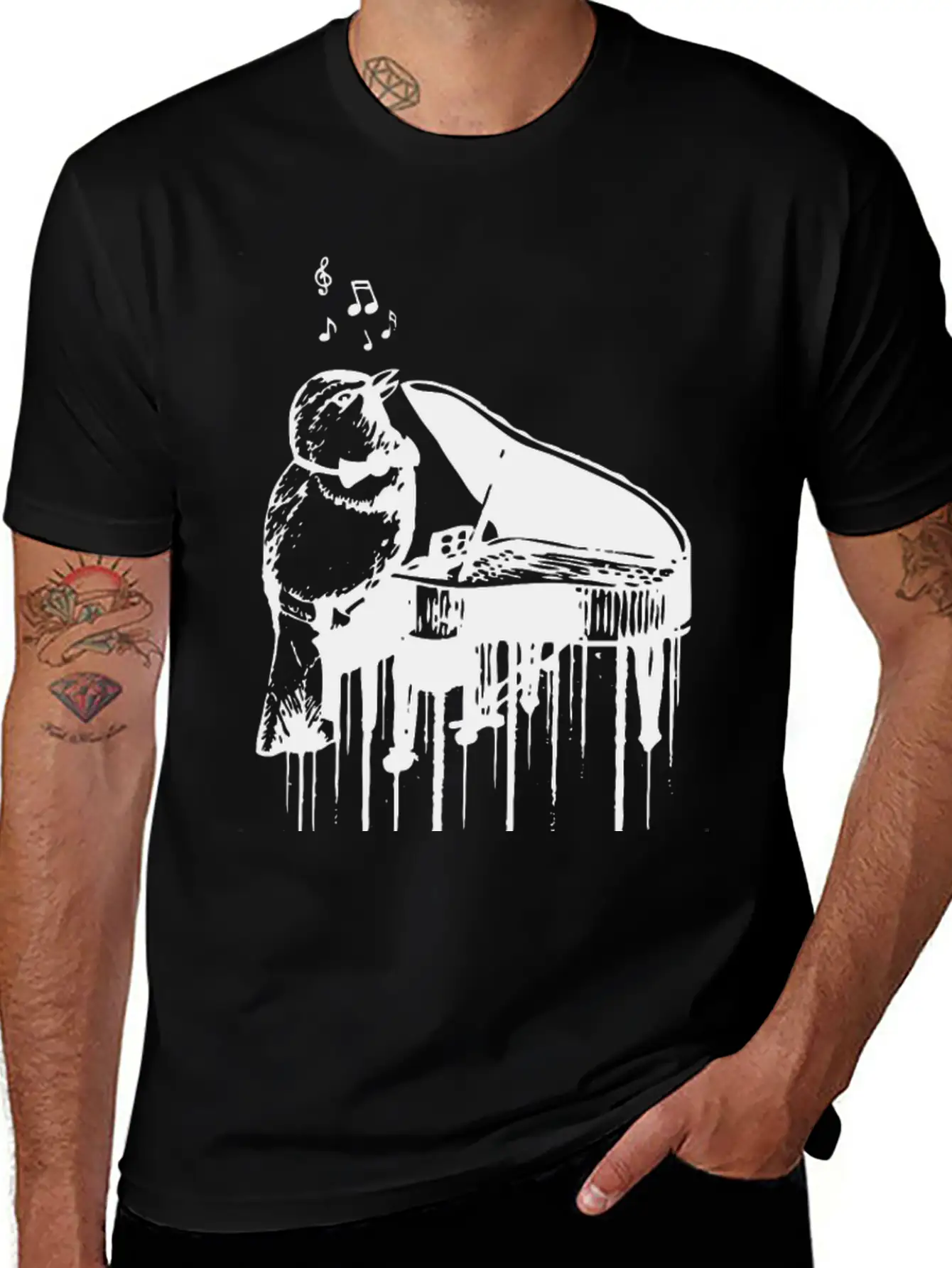Music Maestro Essential Cotton Tee For Daily Outfits – Unisex Style