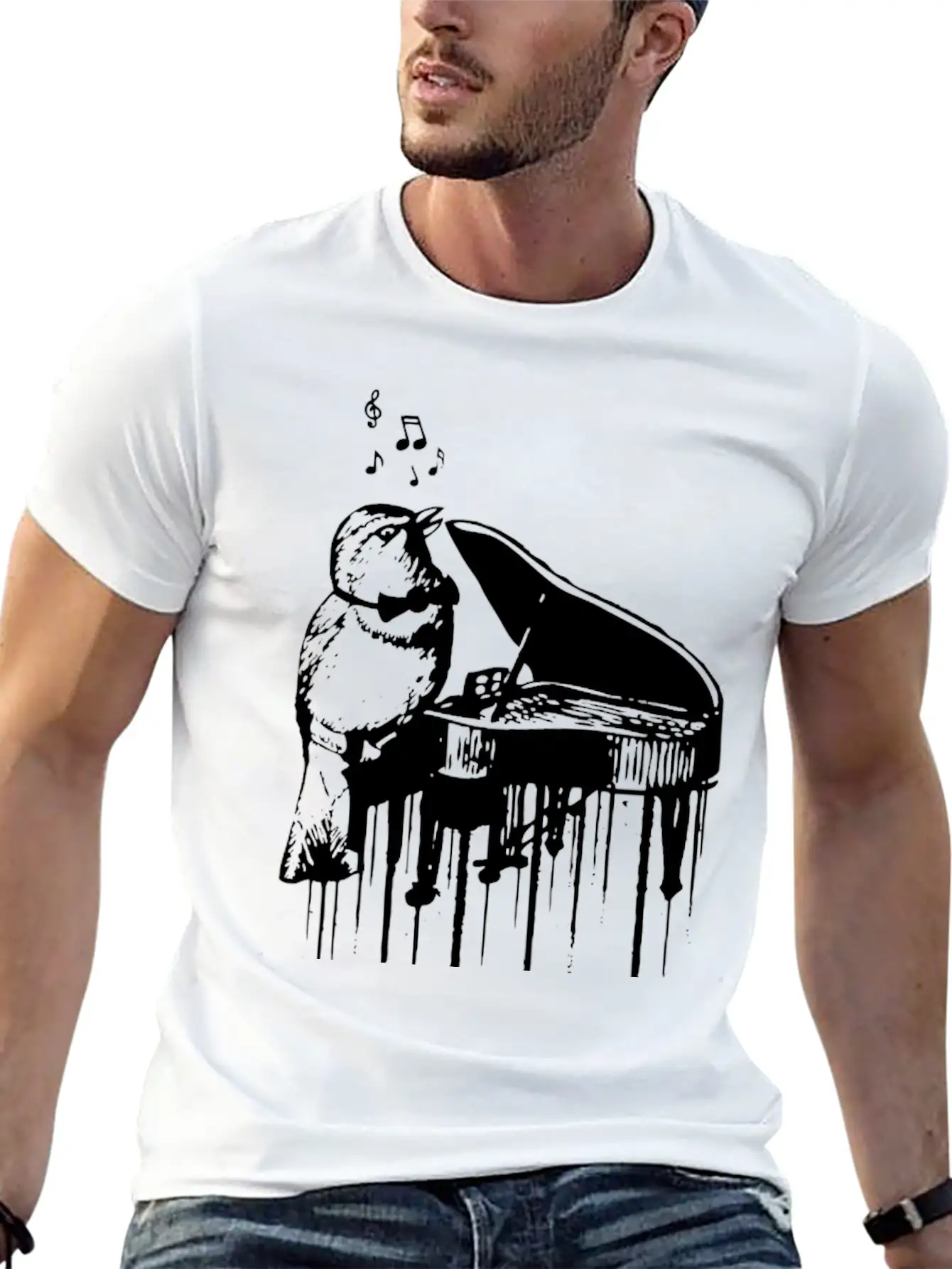 Music Maestro Essential Cotton Tee For Daily Outfits – Unisex Style