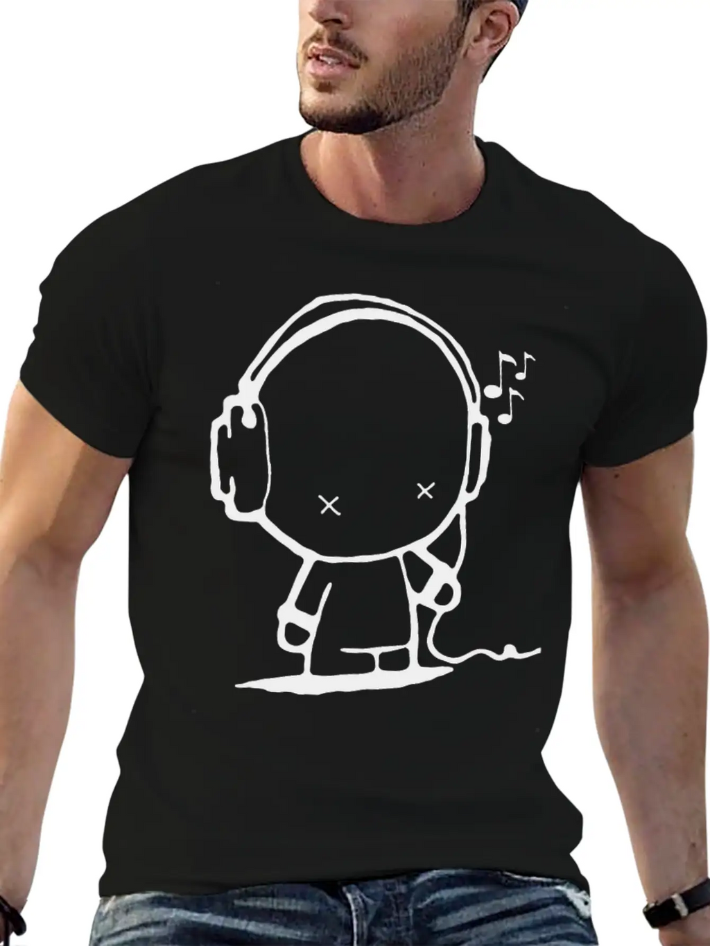 Music Man Unisex Casual T-Shirt – Clean Design For Daily Comfort