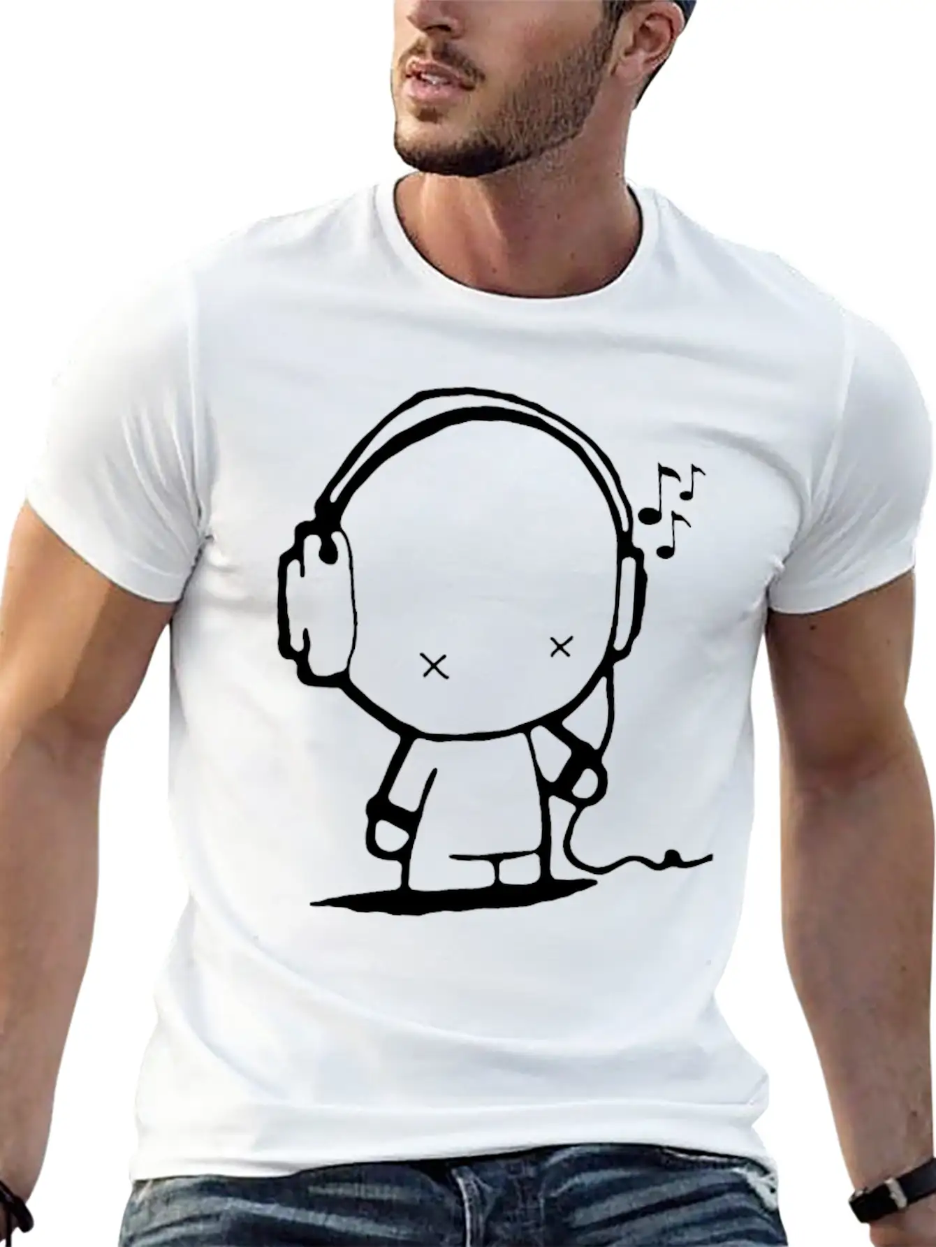 Music Man Unisex Casual T-Shirt – Clean Design For Daily Comfort