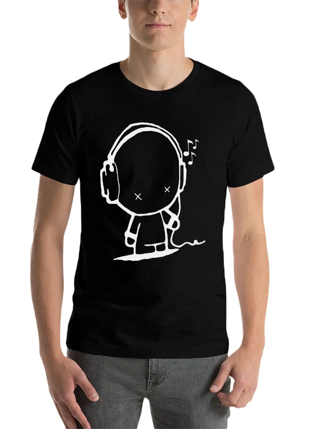 Music Man Unisex Casual T-Shirt – Clean Design For Daily Comfort