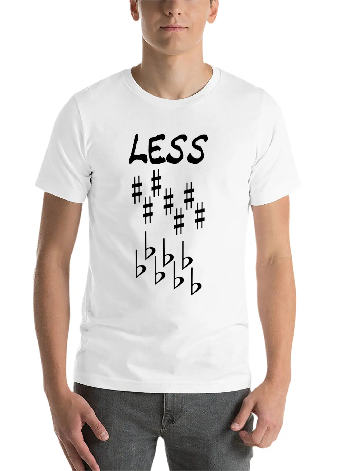 MUSIC: Music Is My Life Unisex Short Sleeve Soft Cotton T-Shirt – Casual Everyday Wear