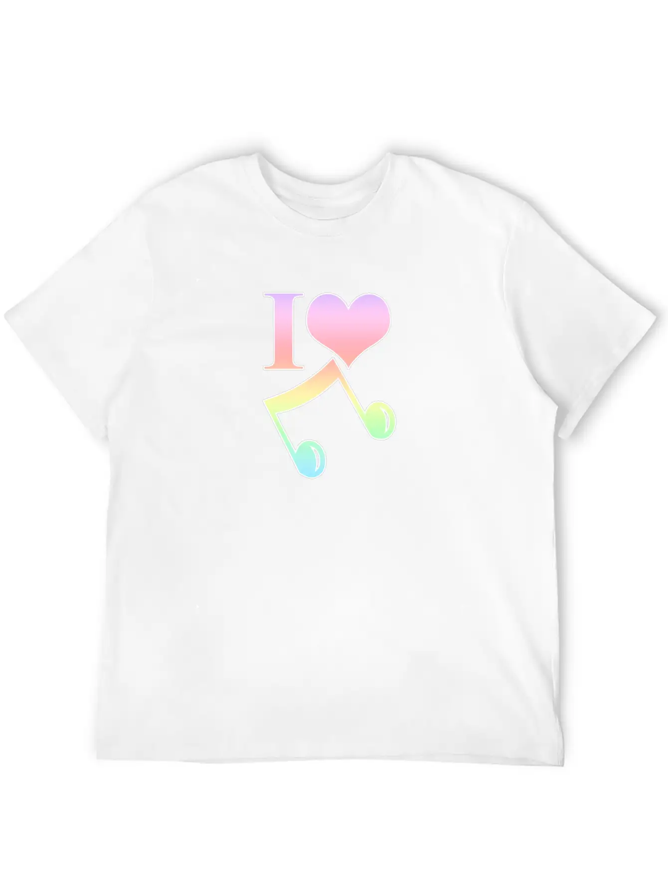 Music Musician Musical Notes Clef Gift Stylish Everyday T-Shirt – Unisex Basic Cotton Tee