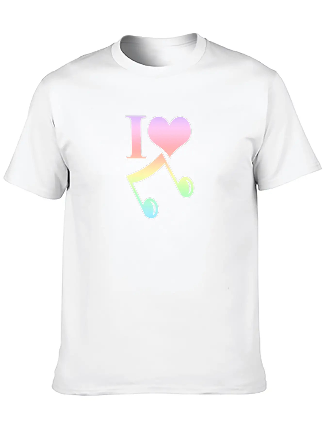 Music Musician Musical Notes Clef Gift Stylish Everyday T-Shirt – Unisex Basic Cotton Tee