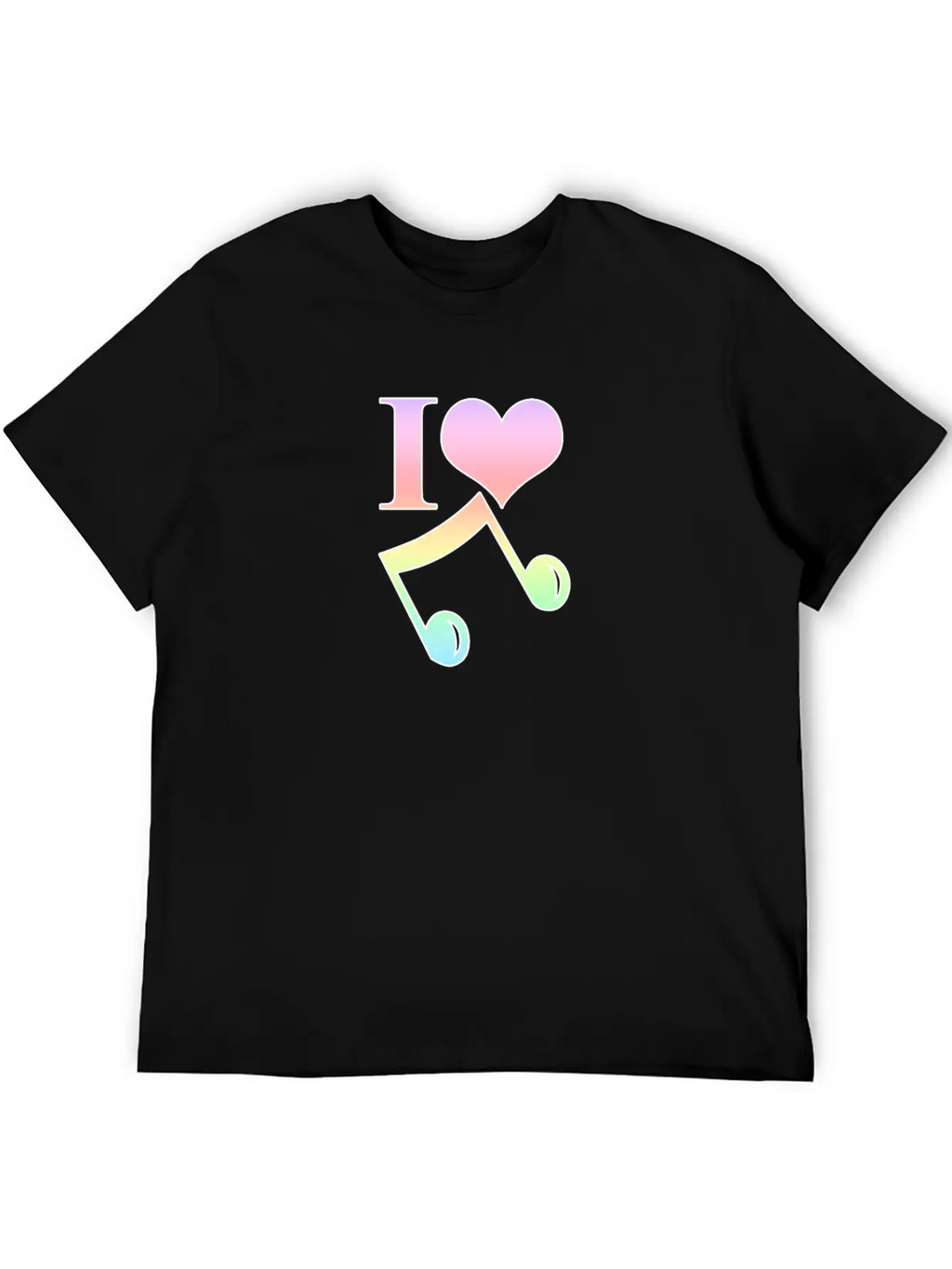 Music Musician Musical Notes Clef Gift Stylish Everyday T-Shirt – Unisex Basic Cotton Tee