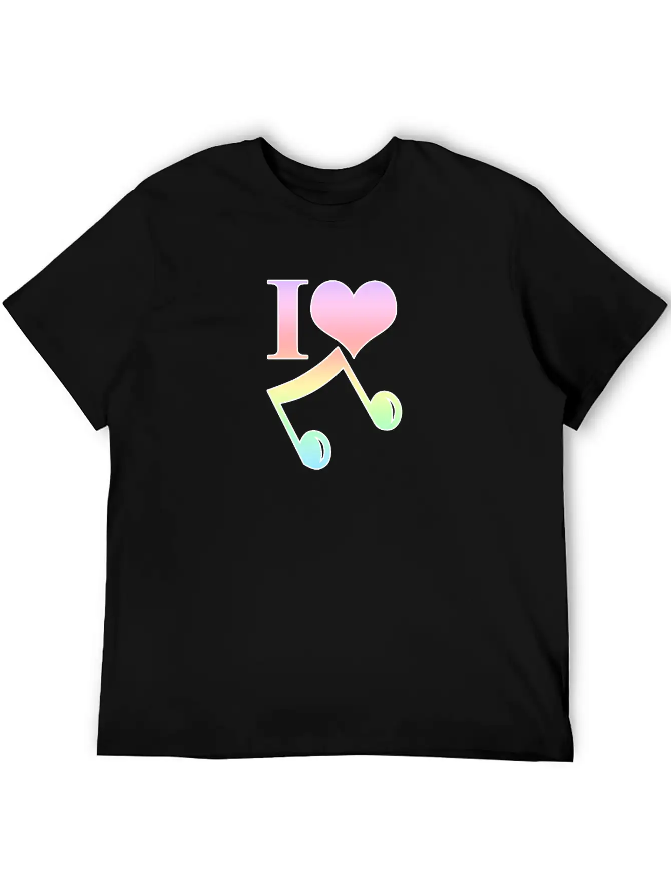 Music Musician Musical Notes Clef Gift Stylish Everyday T-Shirt – Unisex Basic Cotton Tee