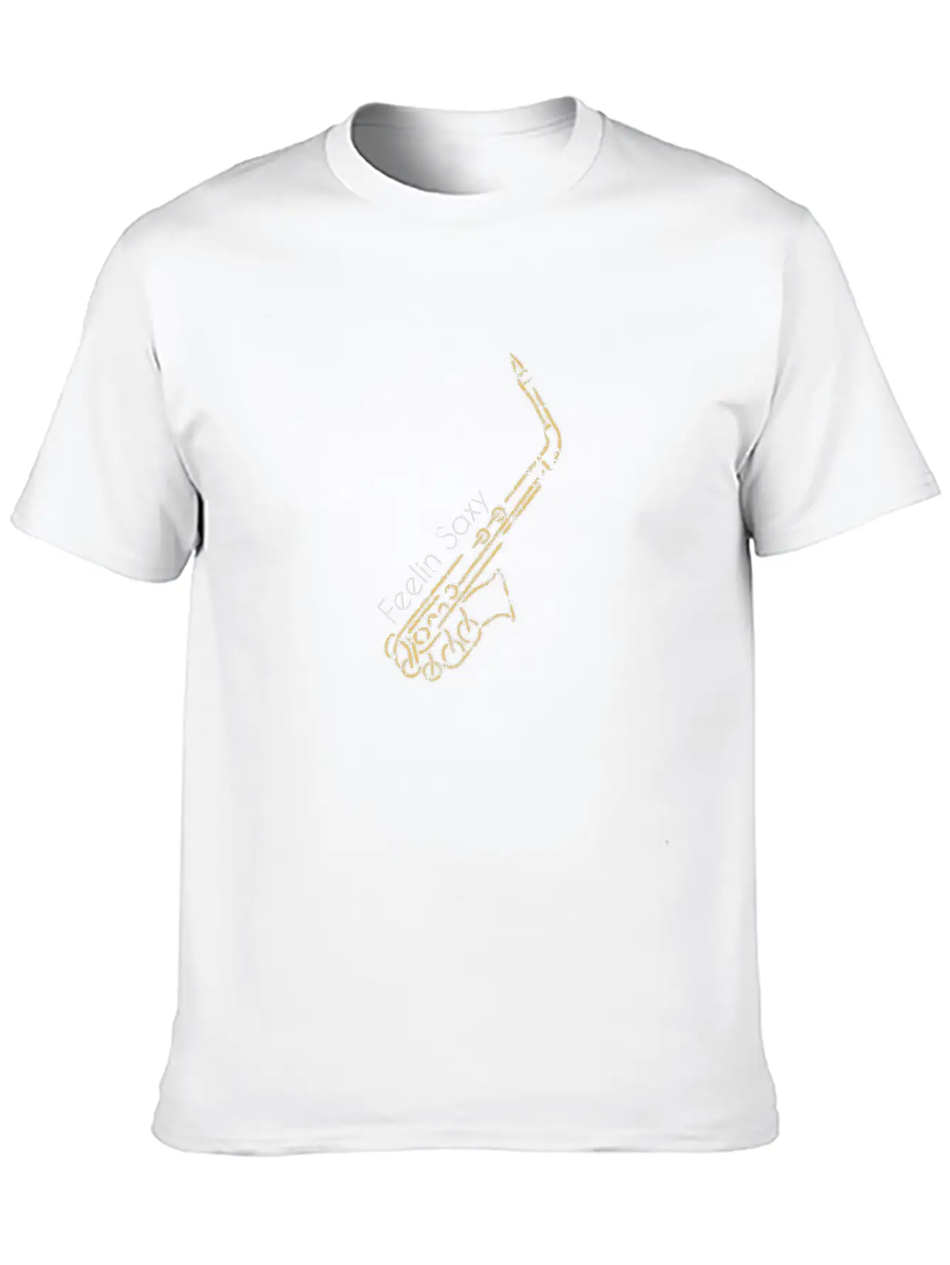 Music Musicians Headphones Gift Idea Casual Graphic T-Shirt – Simple And Comfortable Daily Wear