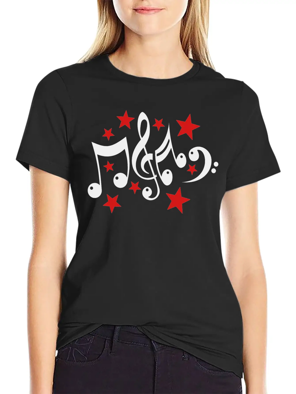 Music Notes 2c Stylish Everyday T-Shirt – Unisex Basic Cotton Tee