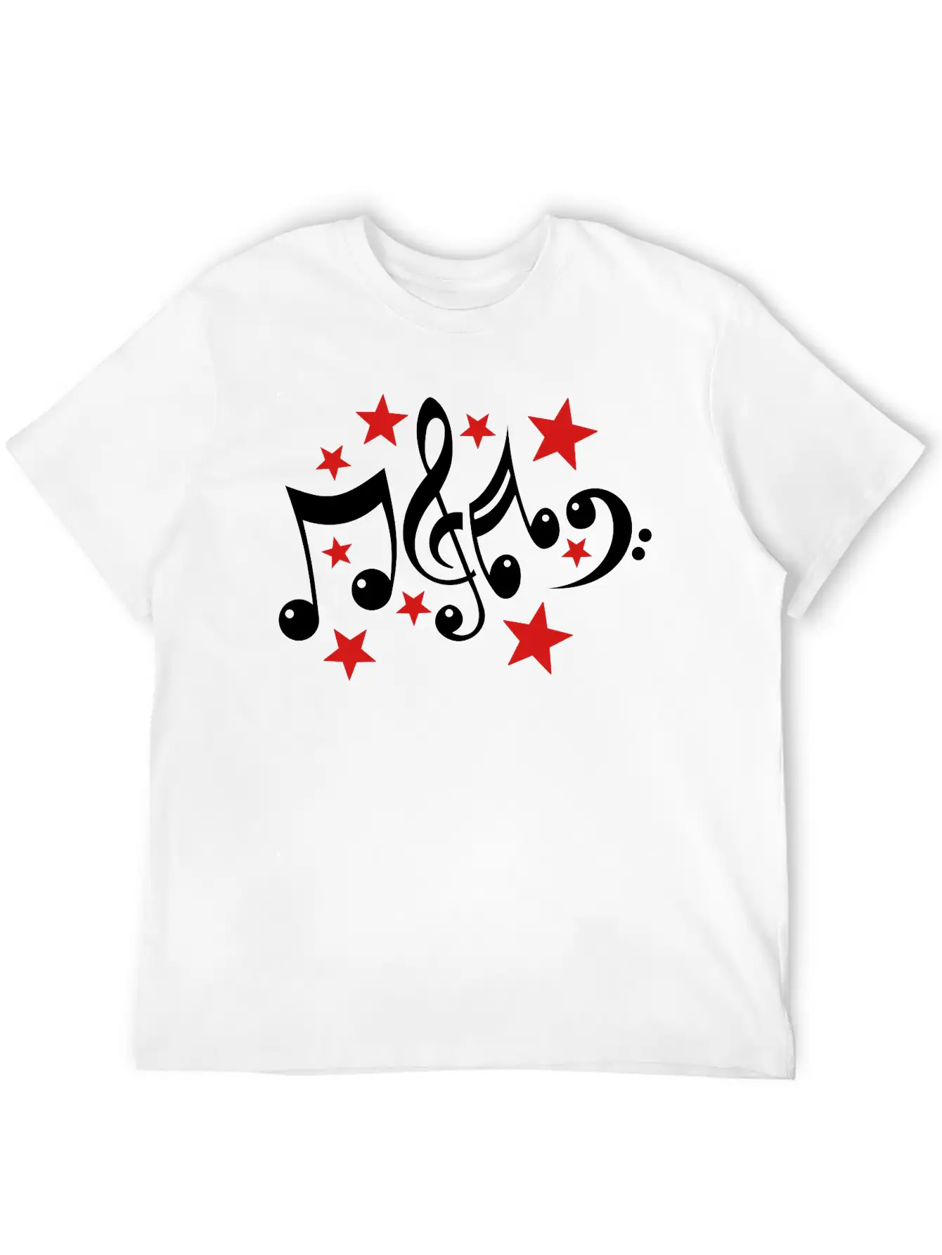 Music Notes 2c Stylish Everyday T-Shirt – Unisex Basic Cotton Tee