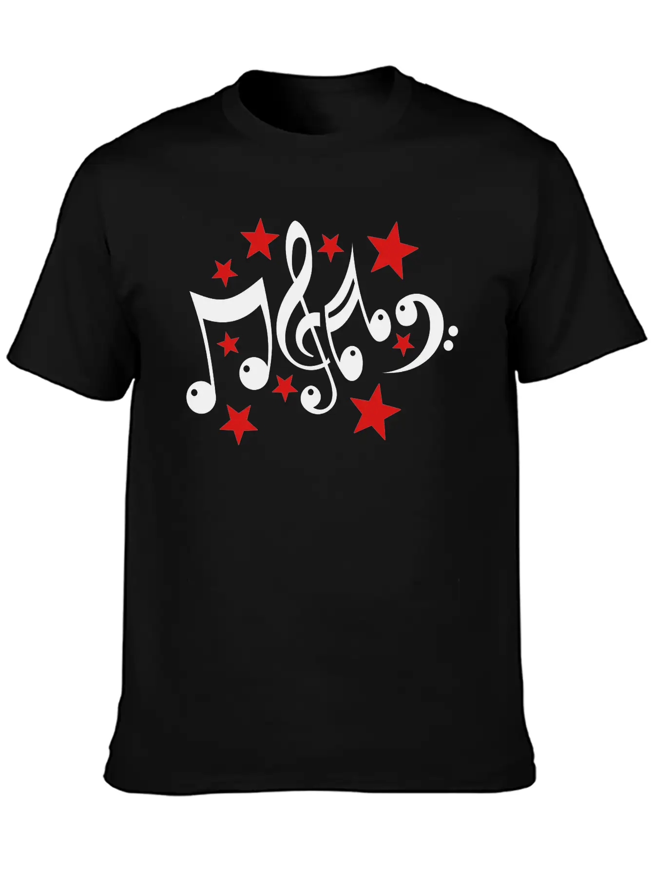 Music Notes 2c Stylish Everyday T-Shirt – Unisex Basic Cotton Tee