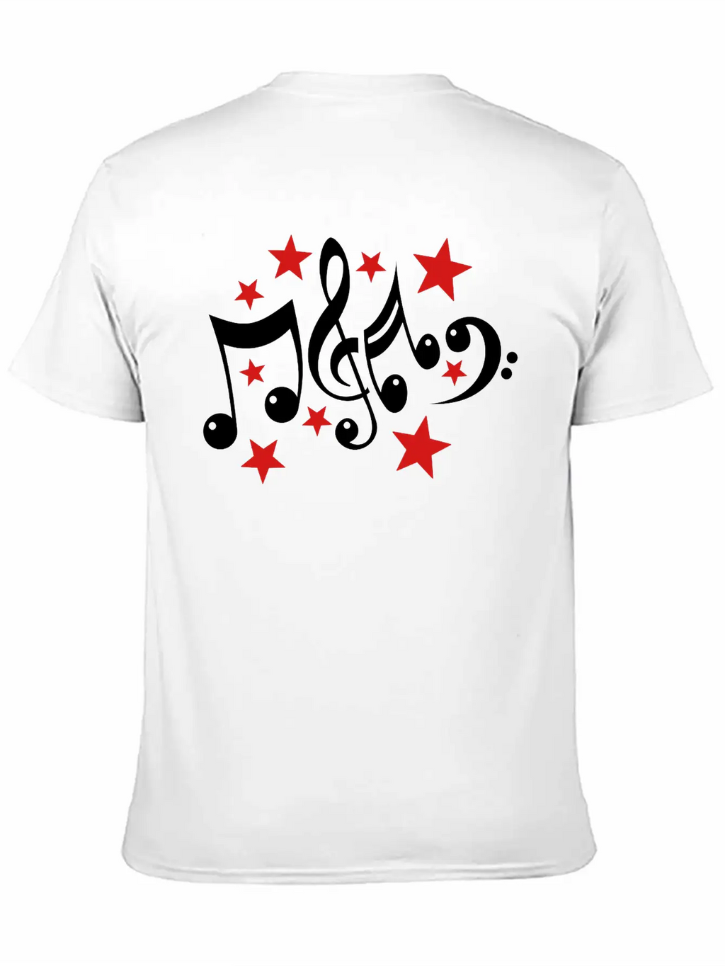 Music Notes 2c Stylish Everyday T-Shirt – Unisex Basic Cotton Tee