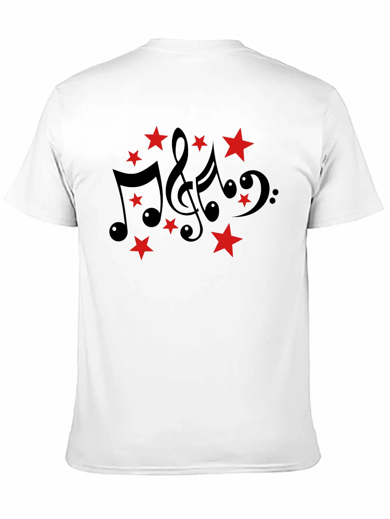 Music Notes 2c Stylish Everyday T-Shirt – Unisex Basic Cotton Tee