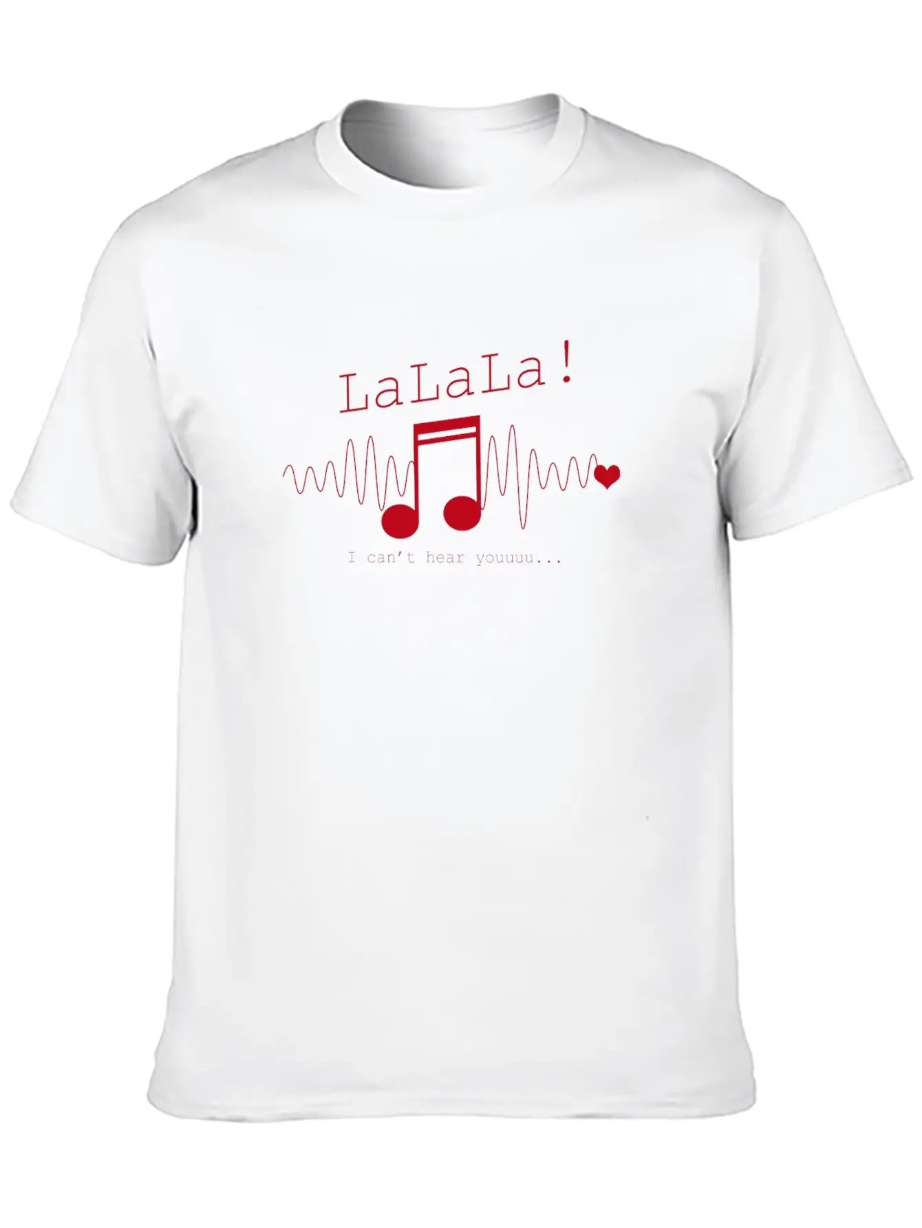 Music Notes Shirt - Music Lover Gift Unisex Casual T-Shirt – Clean Design For Daily Comfort