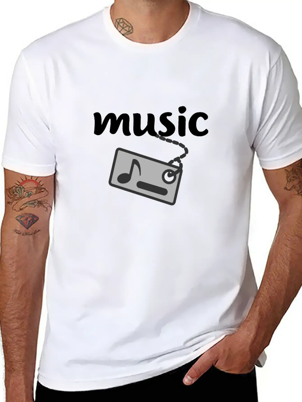 Music Pop Rock Jazz Gospel Rhythm Gift Idea Unisex Short Sleeve Soft Cotton T-Shirt – Casual Everyday Wear