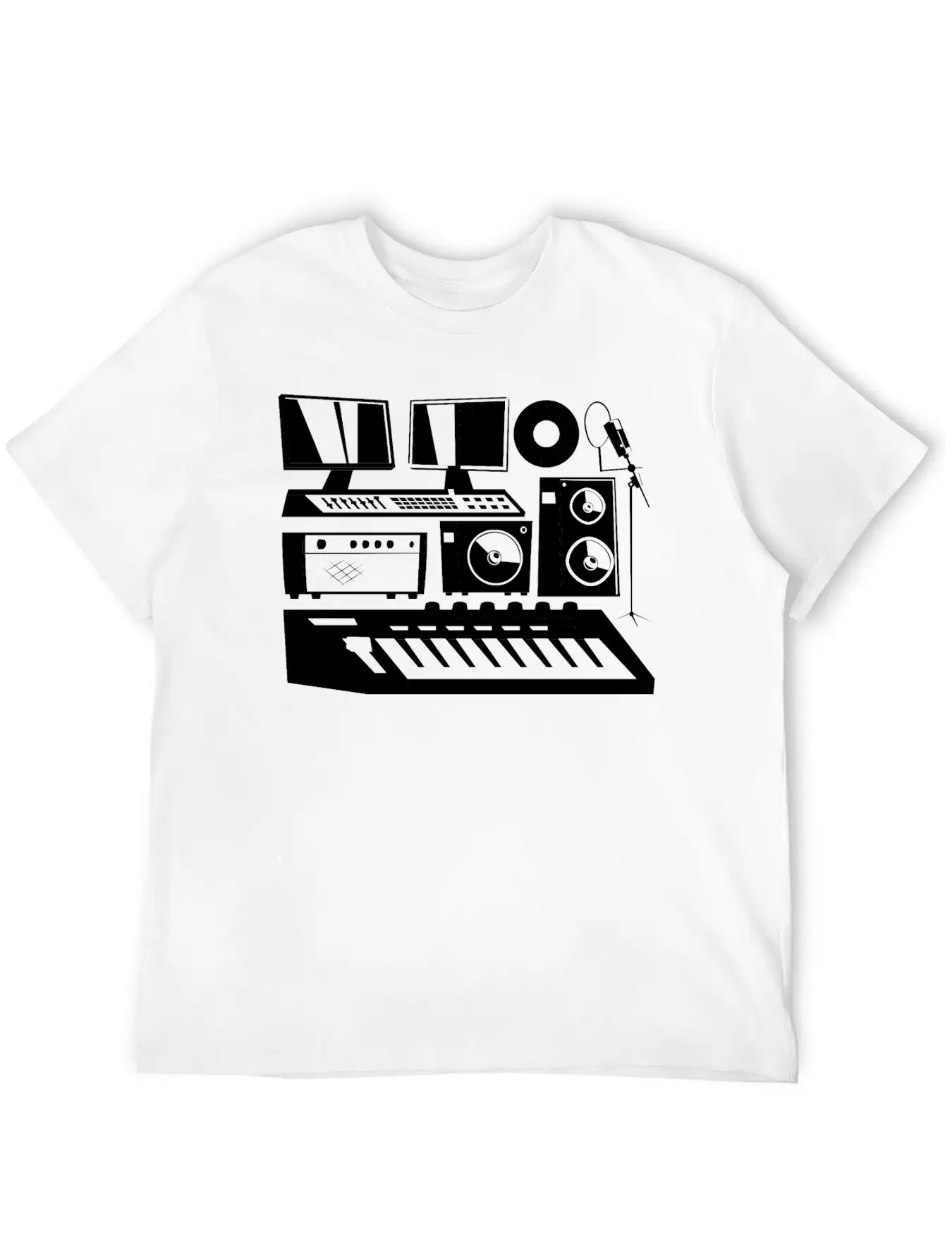 Music Producer - Audio Engineer Musician Sound Guy Unisex Casual T-Shirt – Clean Design For Daily Comfort