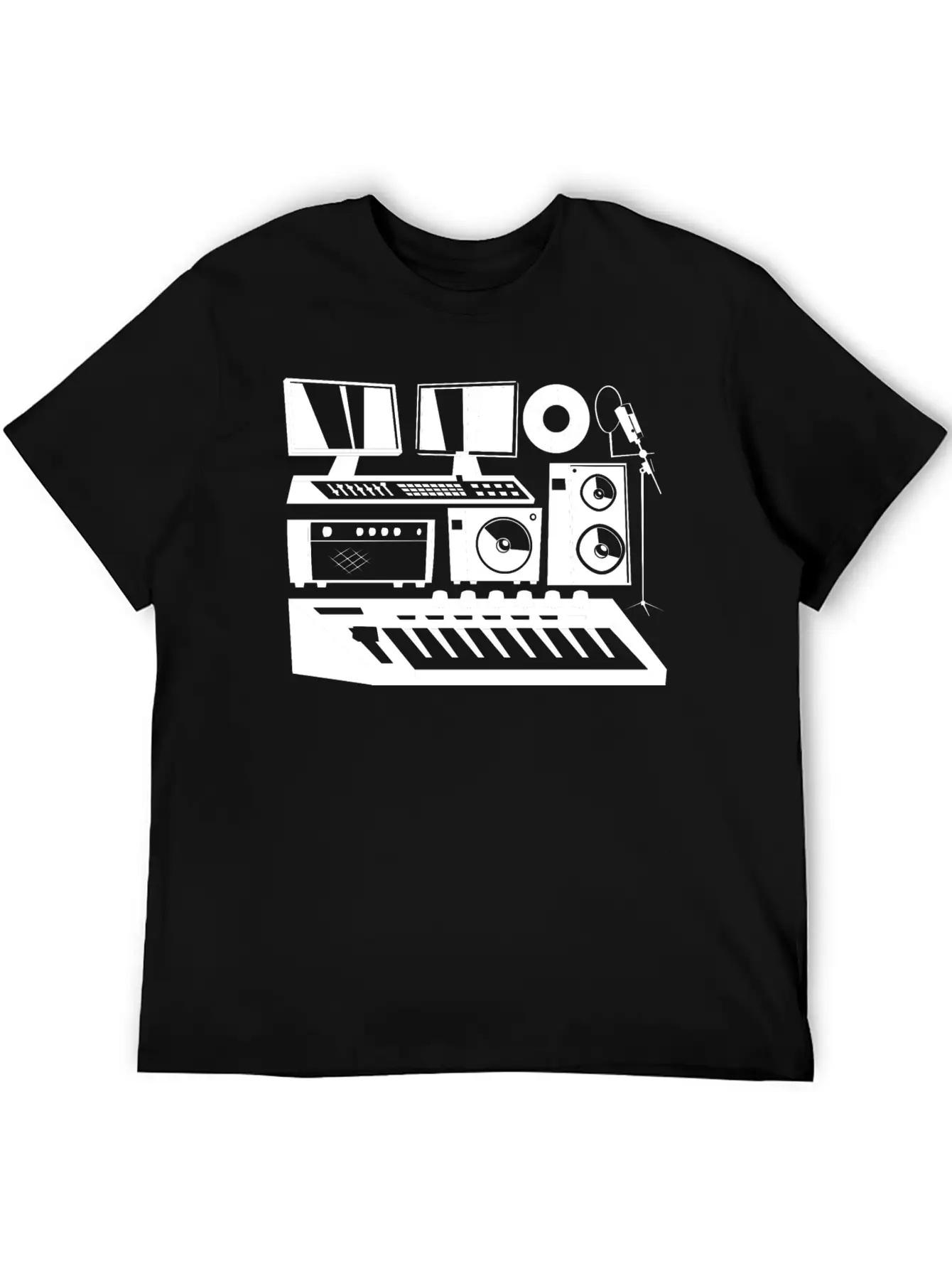 Music Producer - Audio Engineer Musician Sound Guy Unisex Casual T-Shirt – Clean Design For Daily Comfort
