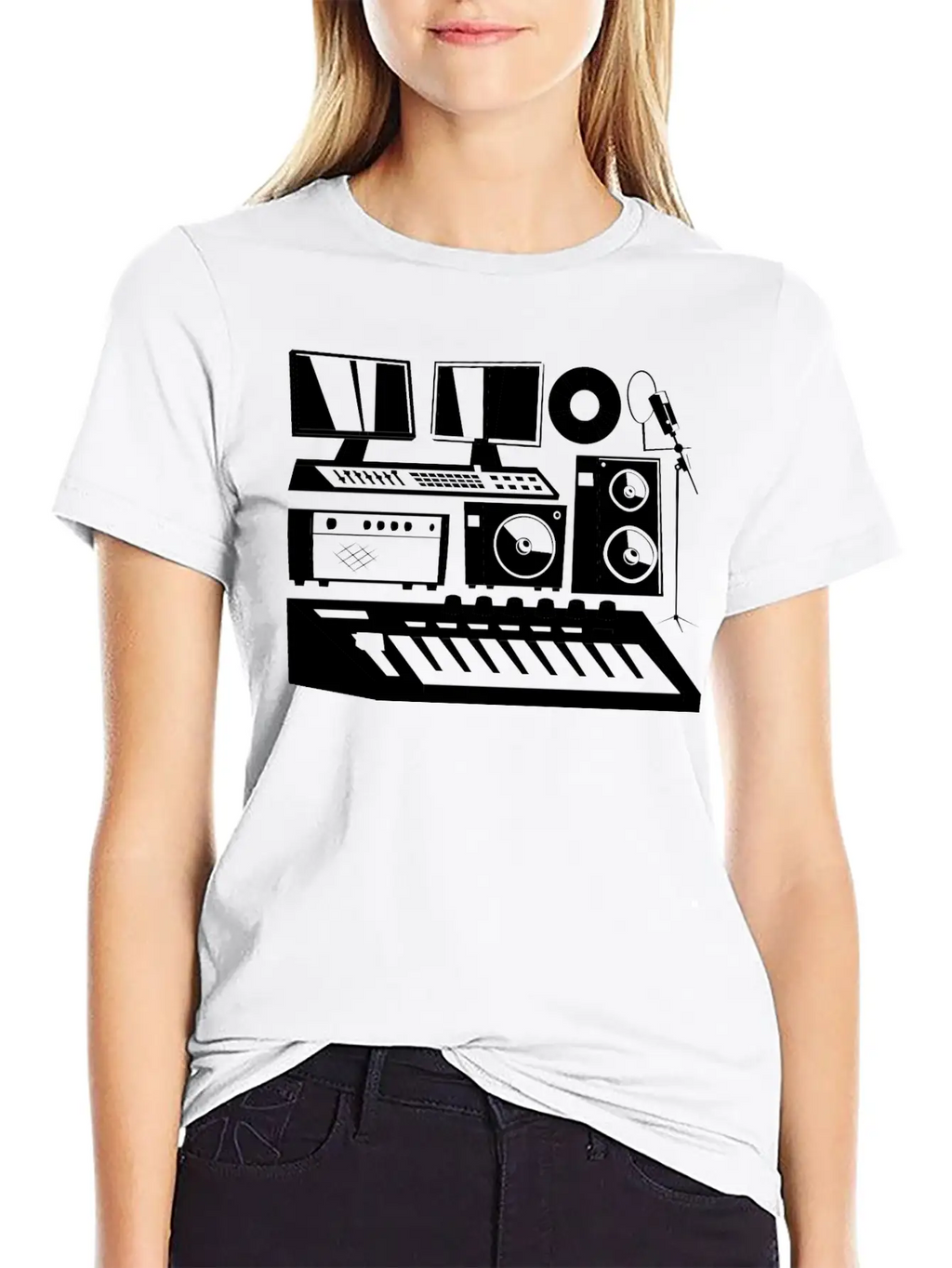 Music Producer - Audio Engineer Musician Sound Guy Unisex Casual T-Shirt – Clean Design For Daily Comfort