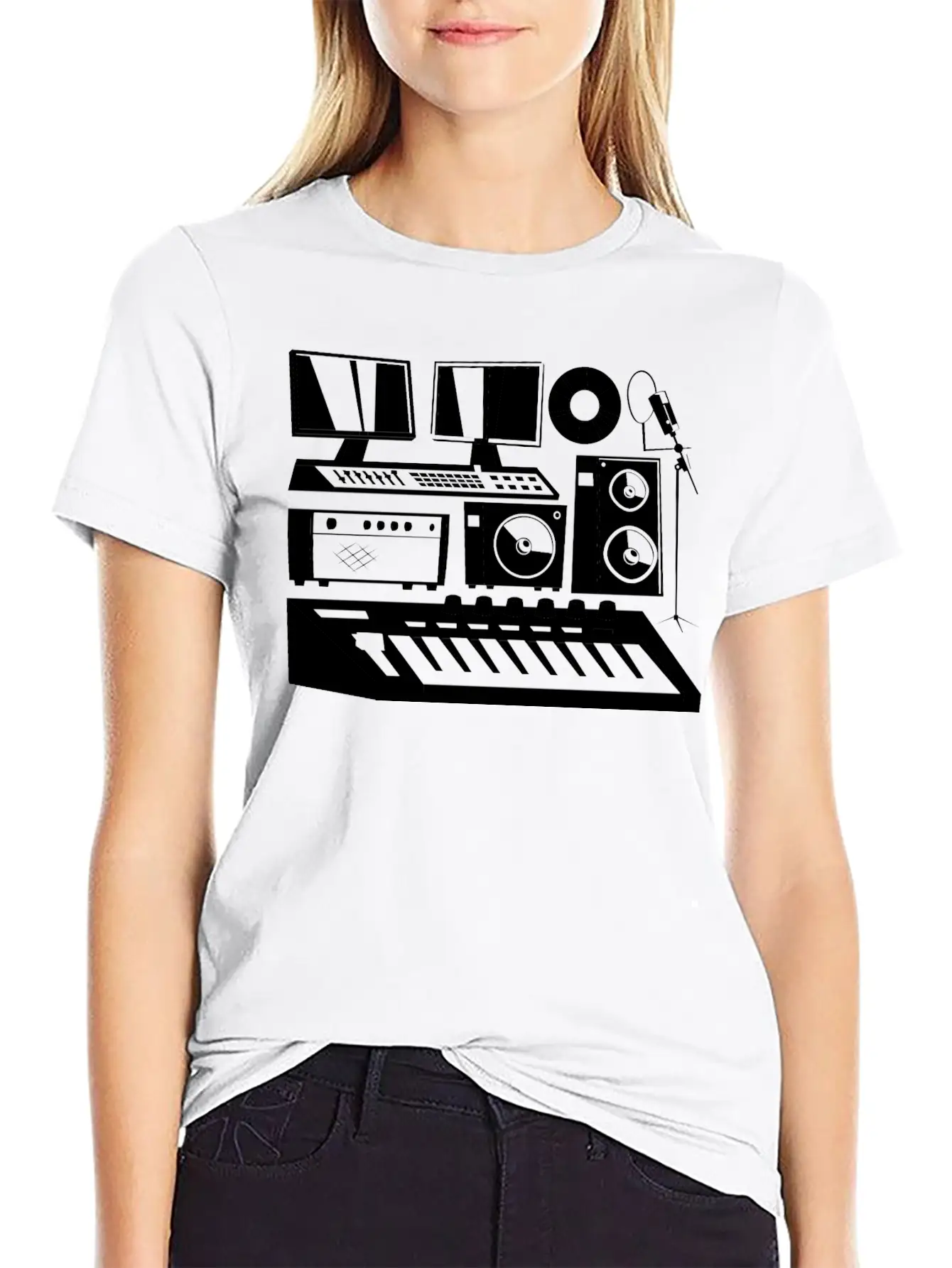 Music Producer - Audio Engineer Musician Sound Guy Unisex Casual T-Shirt – Clean Design For Daily Comfort