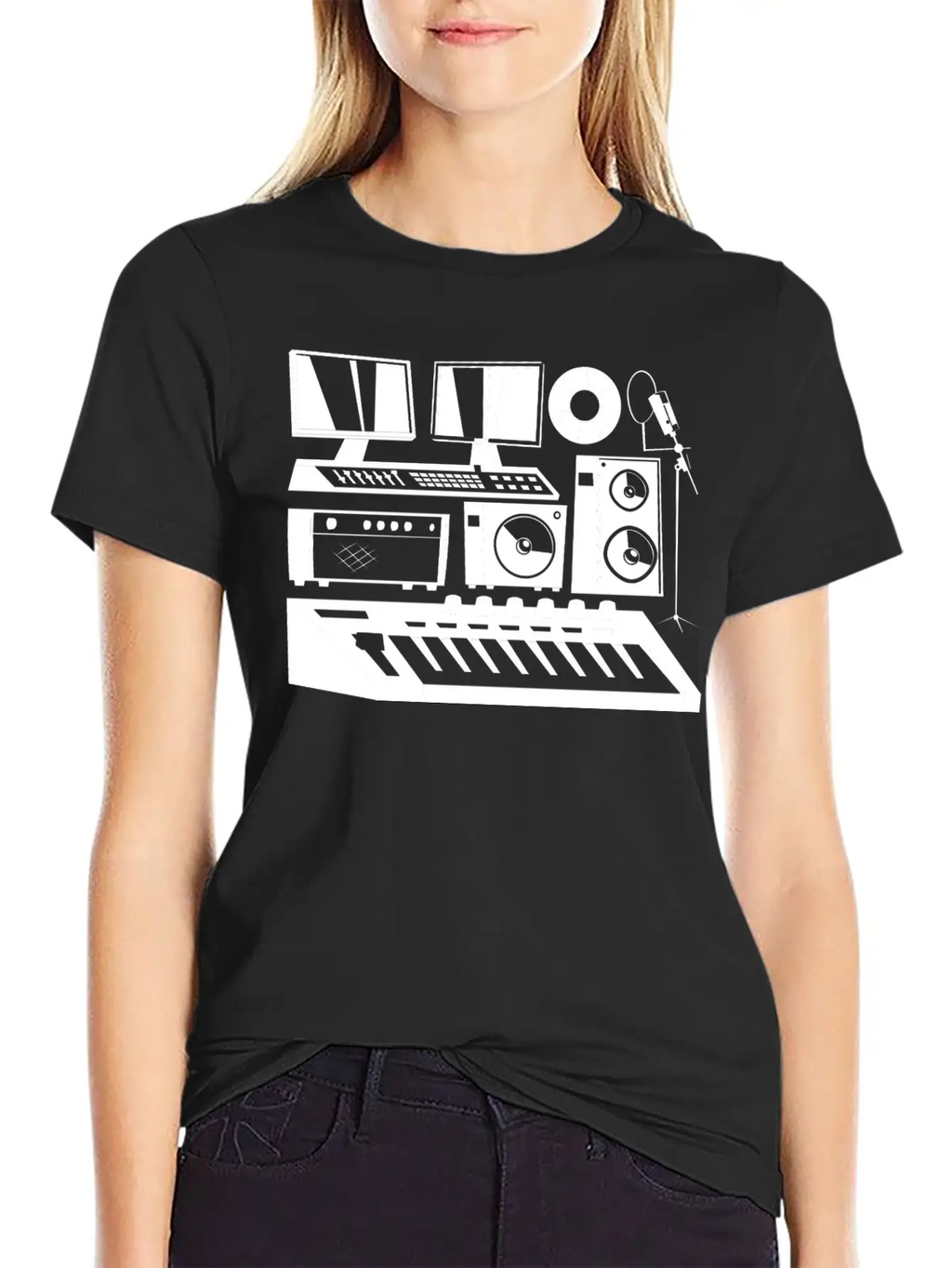 Music Producer - Audio Engineer Musician Sound Guy Unisex Casual T-Shirt – Clean Design For Daily Comfort