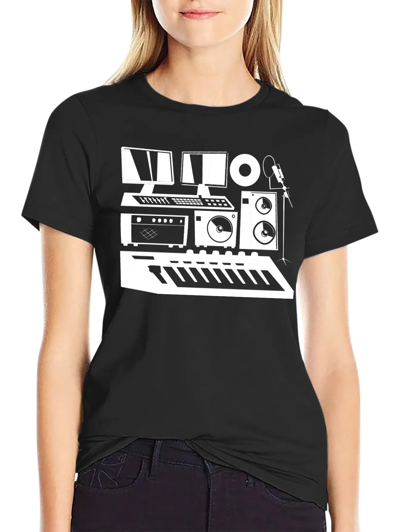 Music Producer - Audio Engineer Musician Sound Guy Unisex Casual T-Shirt – Clean Design For Daily Comfort