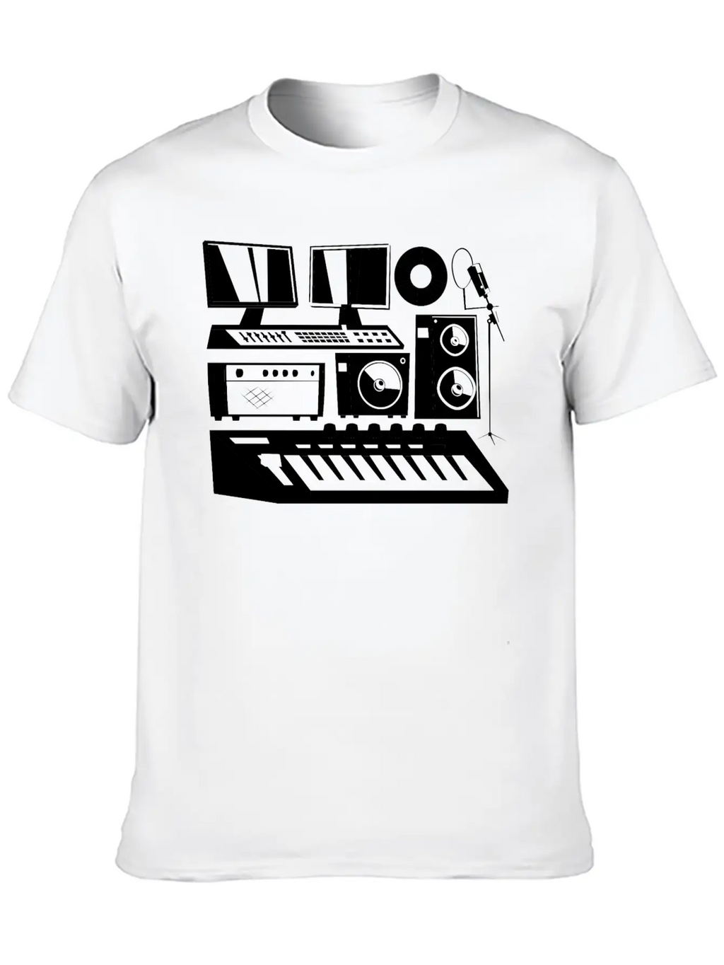 Music Producer - Audio Engineer Musician Sound Guy Unisex Casual T-Shirt – Clean Design For Daily Comfort