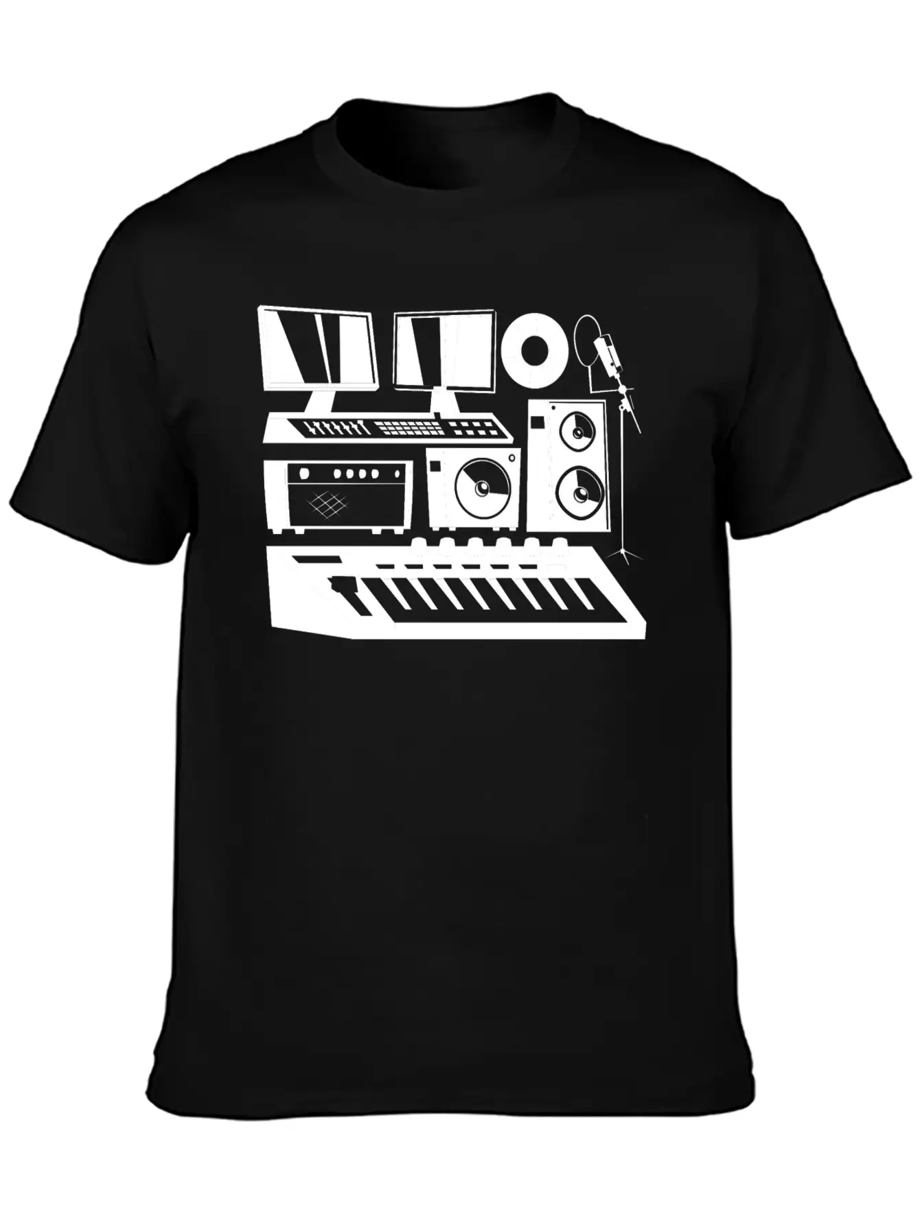 Music Producer - Audio Engineer Musician Sound Guy Unisex Casual T-Shirt – Clean Design For Daily Comfort