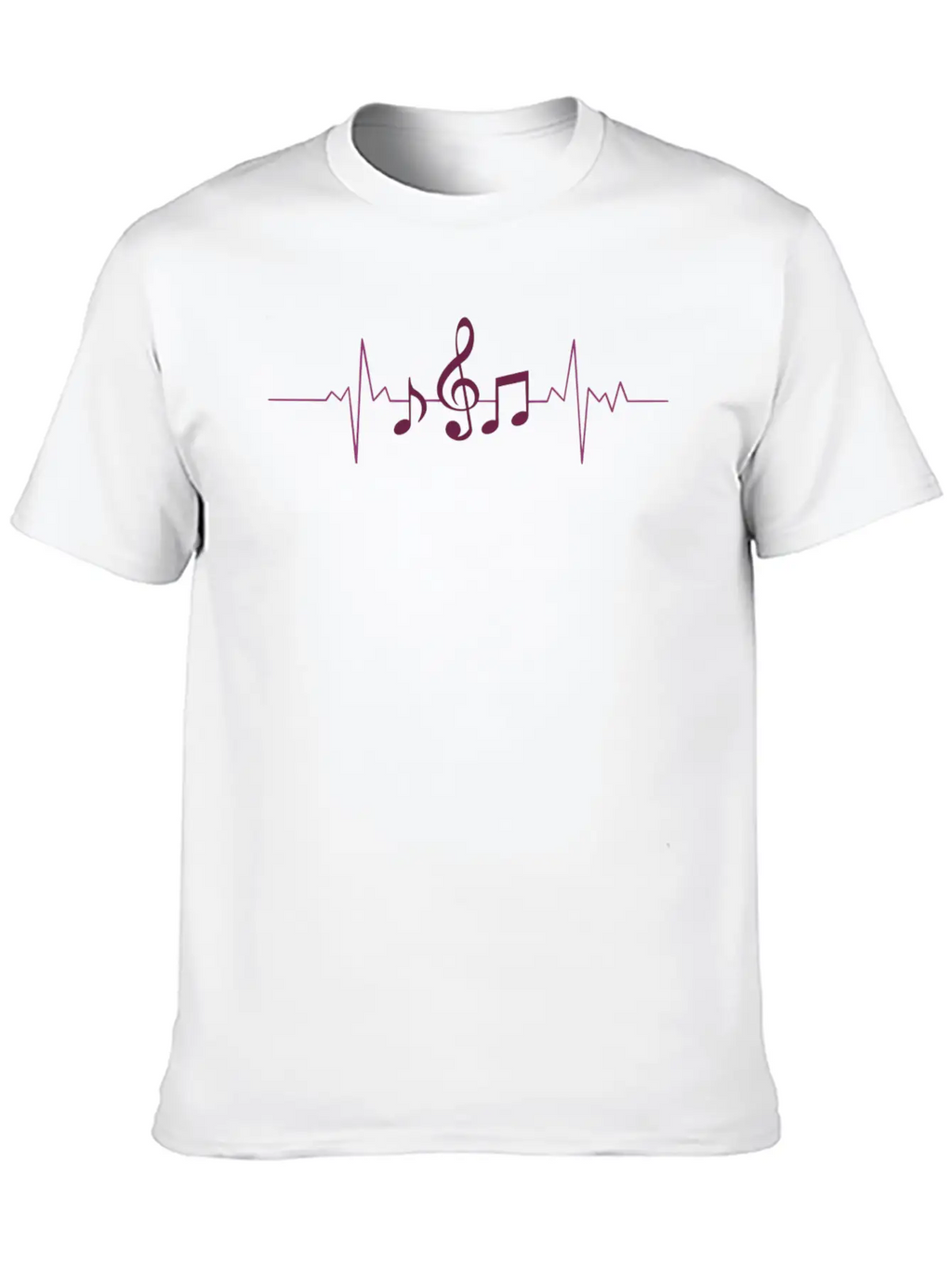 Music Pulse Classic Fit Graphic Tee For Daily Comfort – Unisex Cotton Shirt
