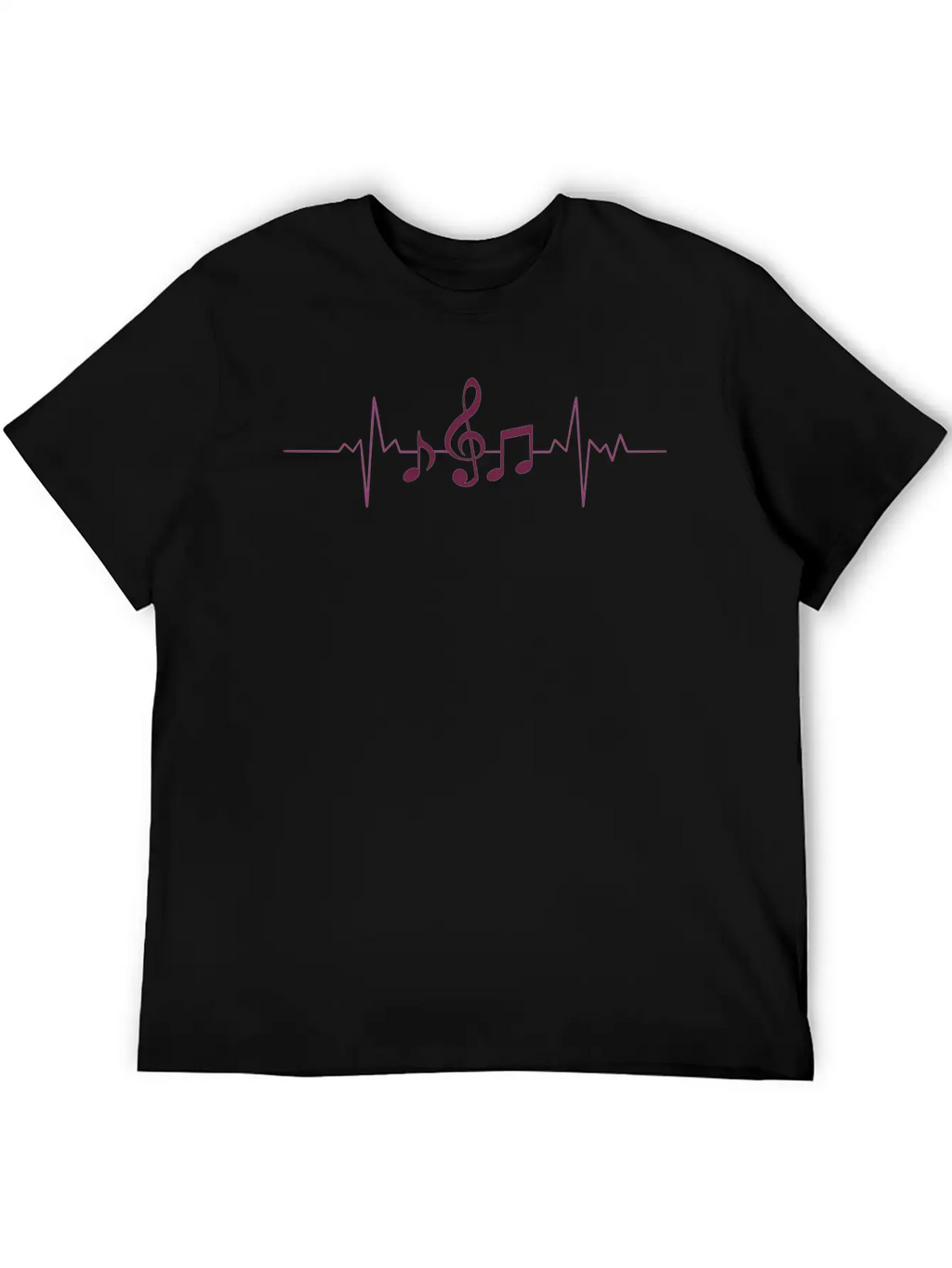 Music Pulse Classic Fit Graphic Tee For Daily Comfort – Unisex Cotton Shirt