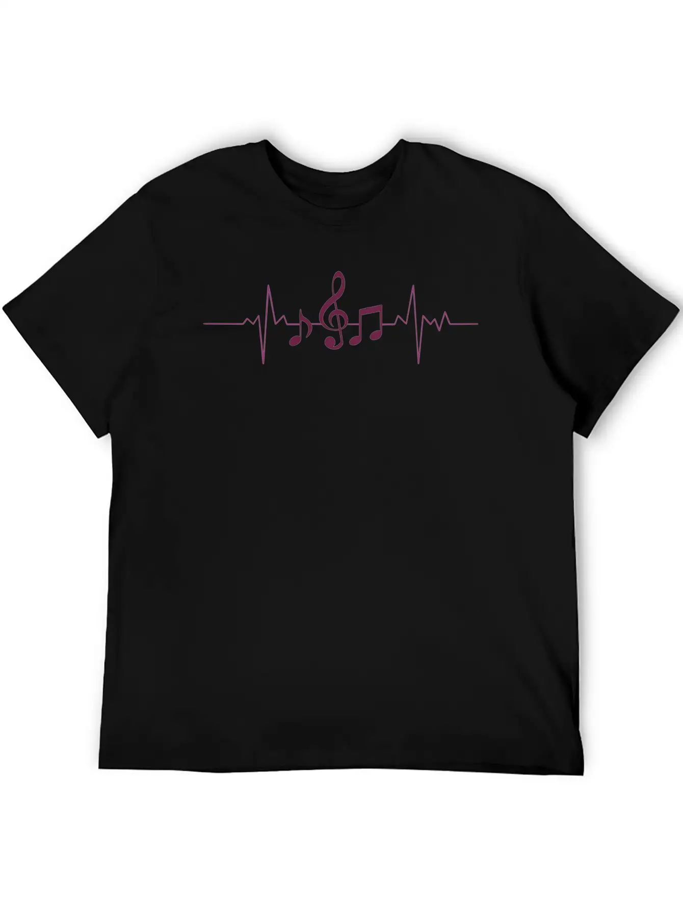 Music Pulse Classic Fit Graphic Tee For Daily Comfort – Unisex Cotton Shirt