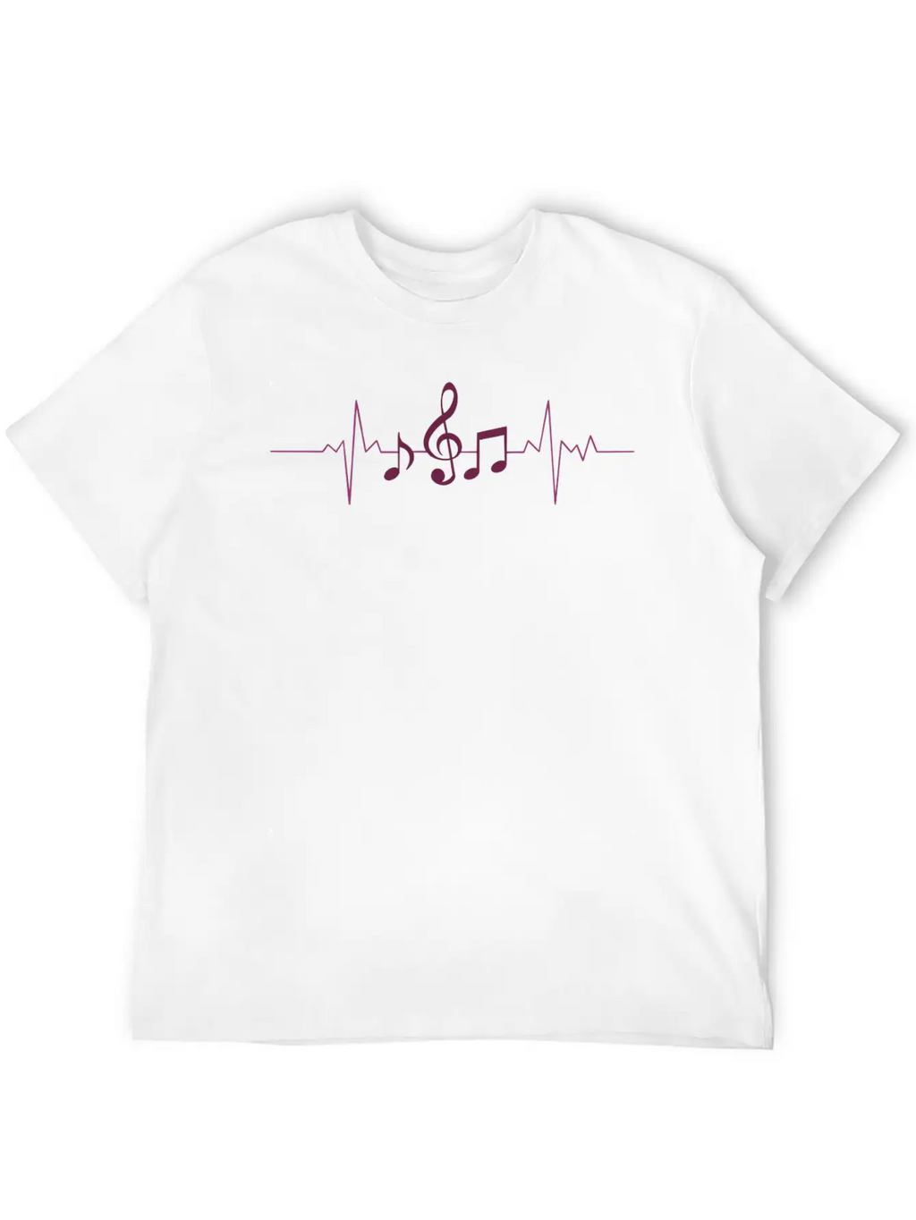 Music Pulse Classic Fit Graphic Tee For Daily Comfort – Unisex Cotton Shirt