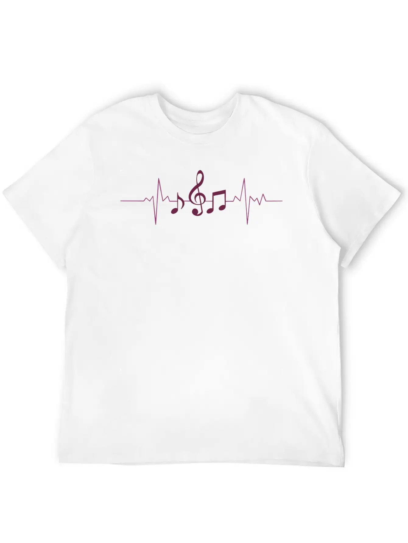 Music Pulse Classic Fit Graphic Tee For Daily Comfort – Unisex Cotton Shirt