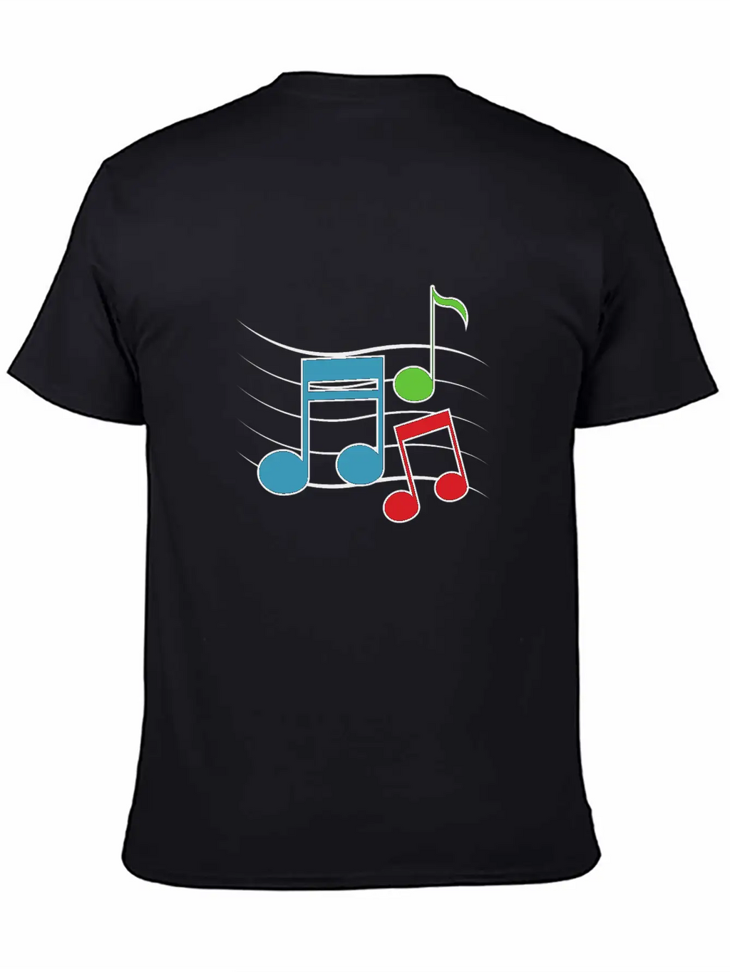 MUSIC ROCK LOVE Casual Graphic T-Shirt – Simple And Comfortable Daily Wear