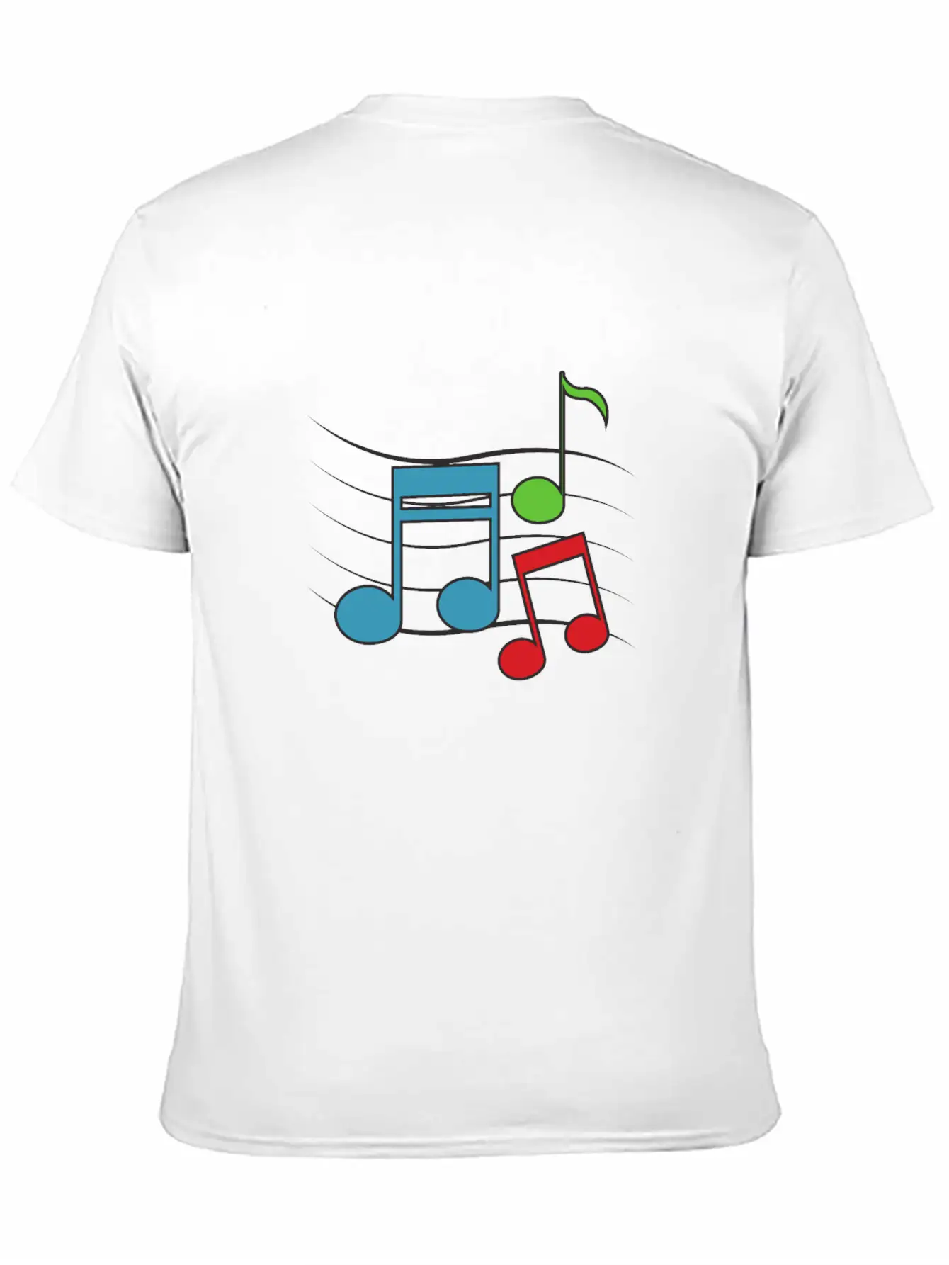MUSIC ROCK LOVE Casual Graphic T-Shirt – Simple And Comfortable Daily Wear