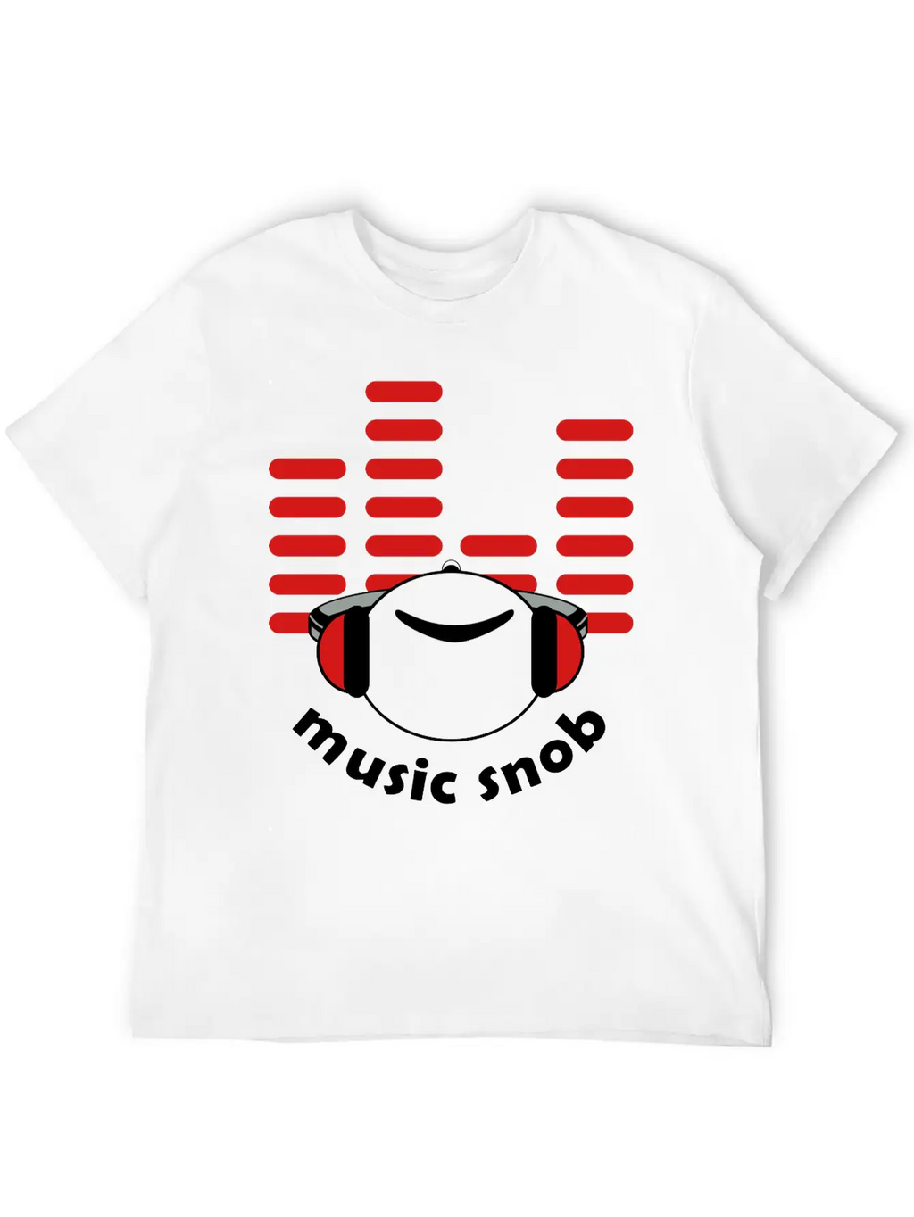 Music Snob Breathable Soft Cotton T-Shirt – Timeless Casual Look