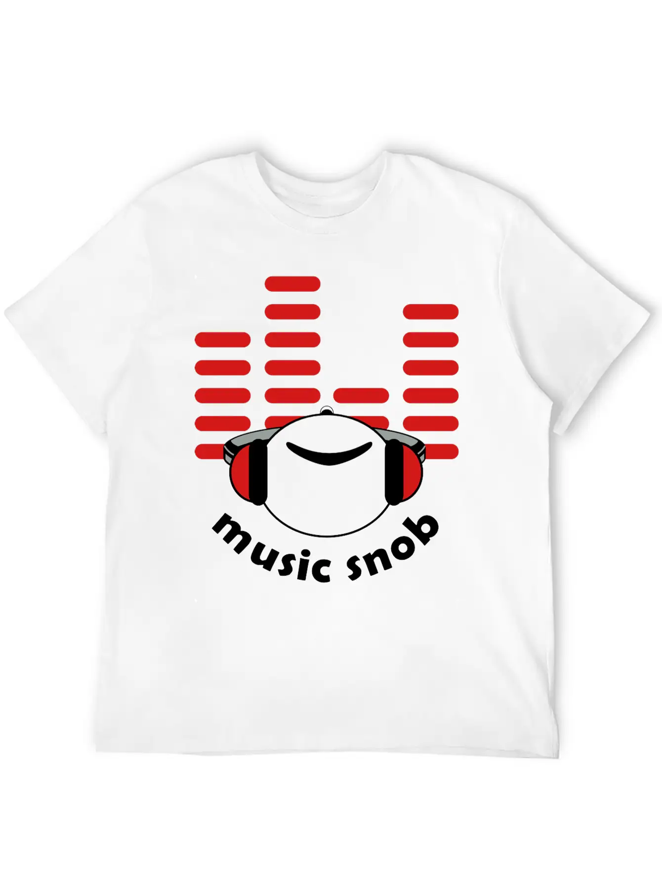 Music Snob Breathable Soft Cotton T-Shirt – Timeless Casual Look