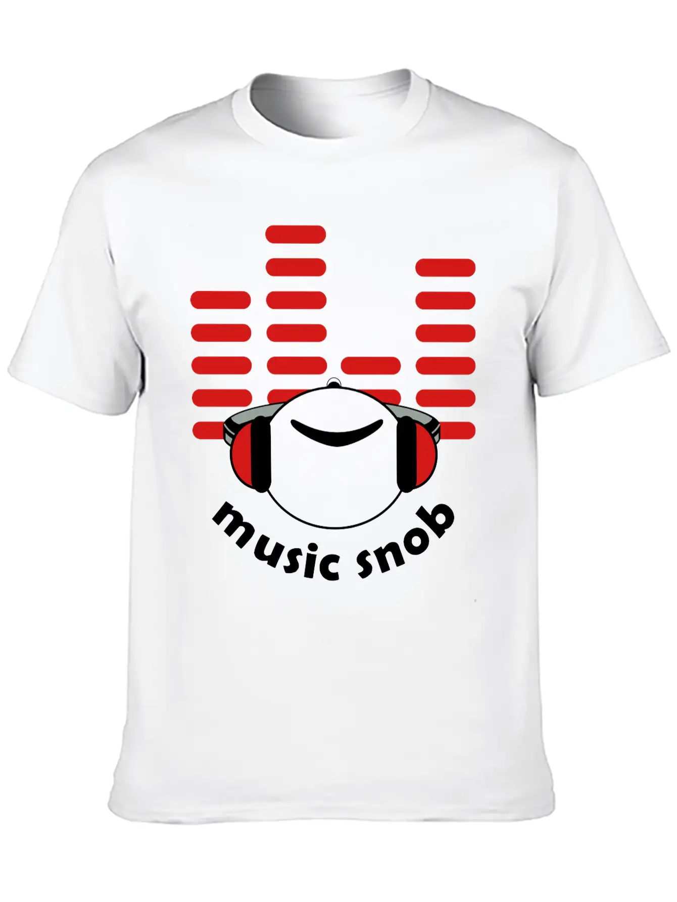 Music Snob Breathable Soft Cotton T-Shirt – Timeless Casual Look