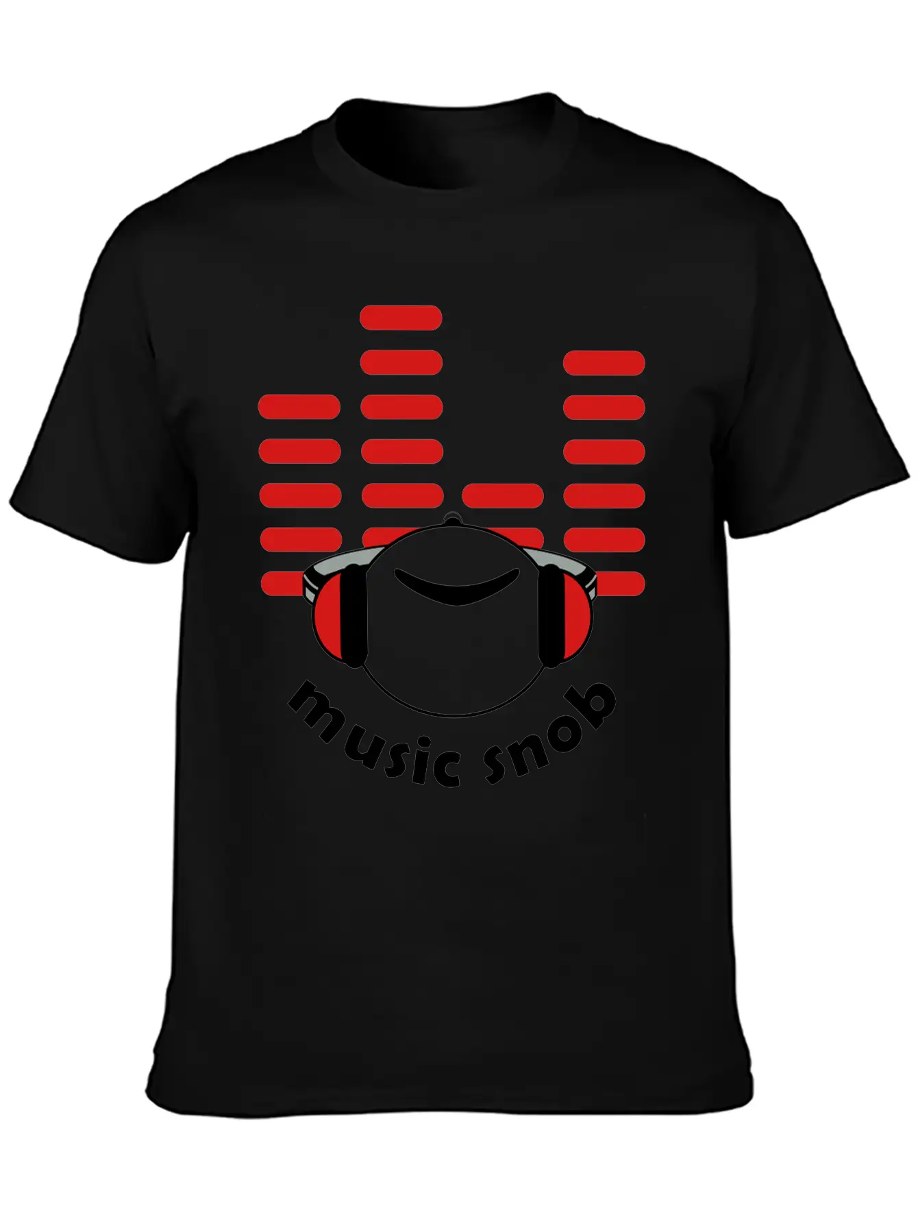 Music Snob Breathable Soft Cotton T-Shirt – Timeless Casual Look