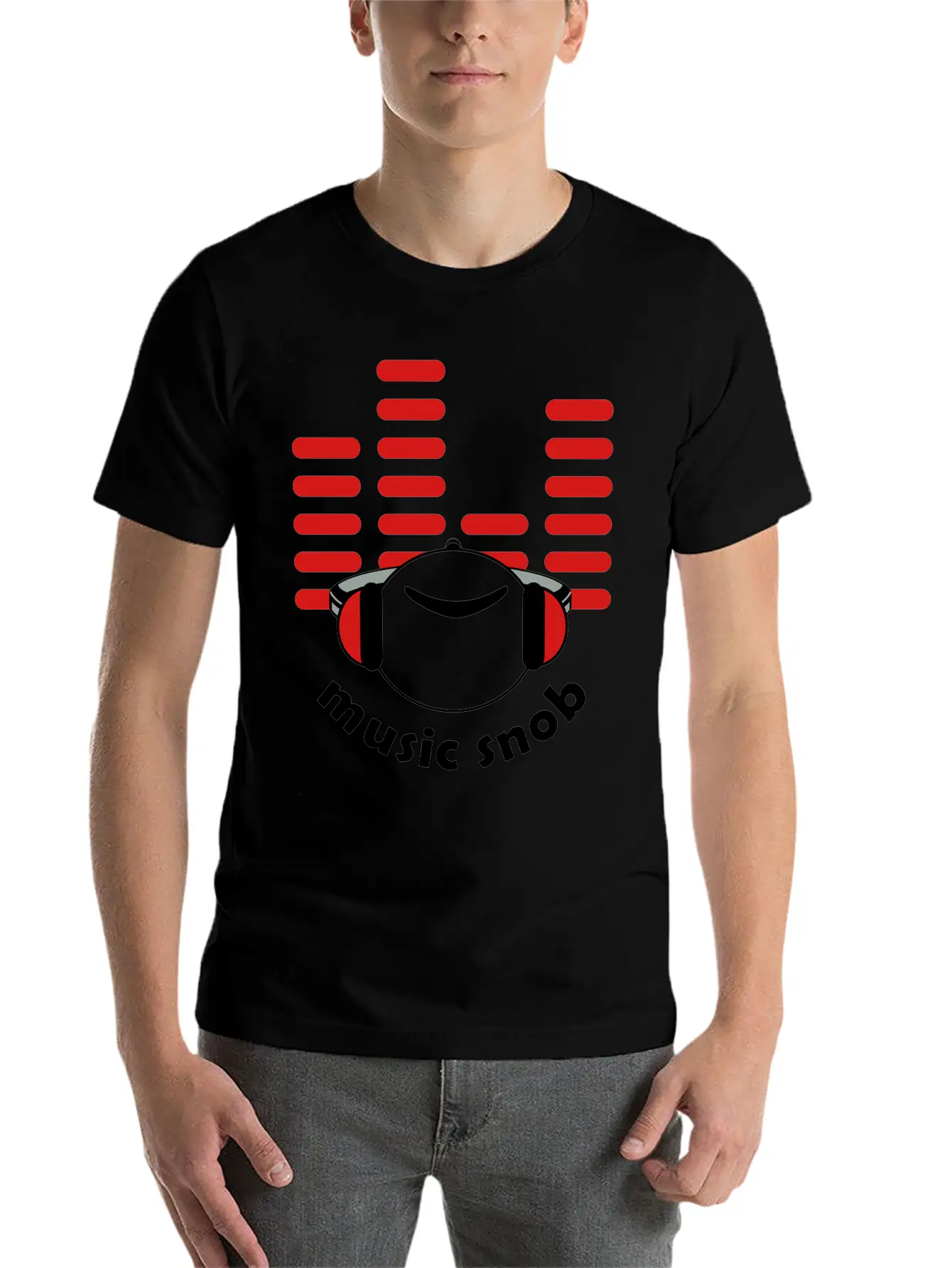 Music Snob Breathable Soft Cotton T-Shirt – Timeless Casual Look