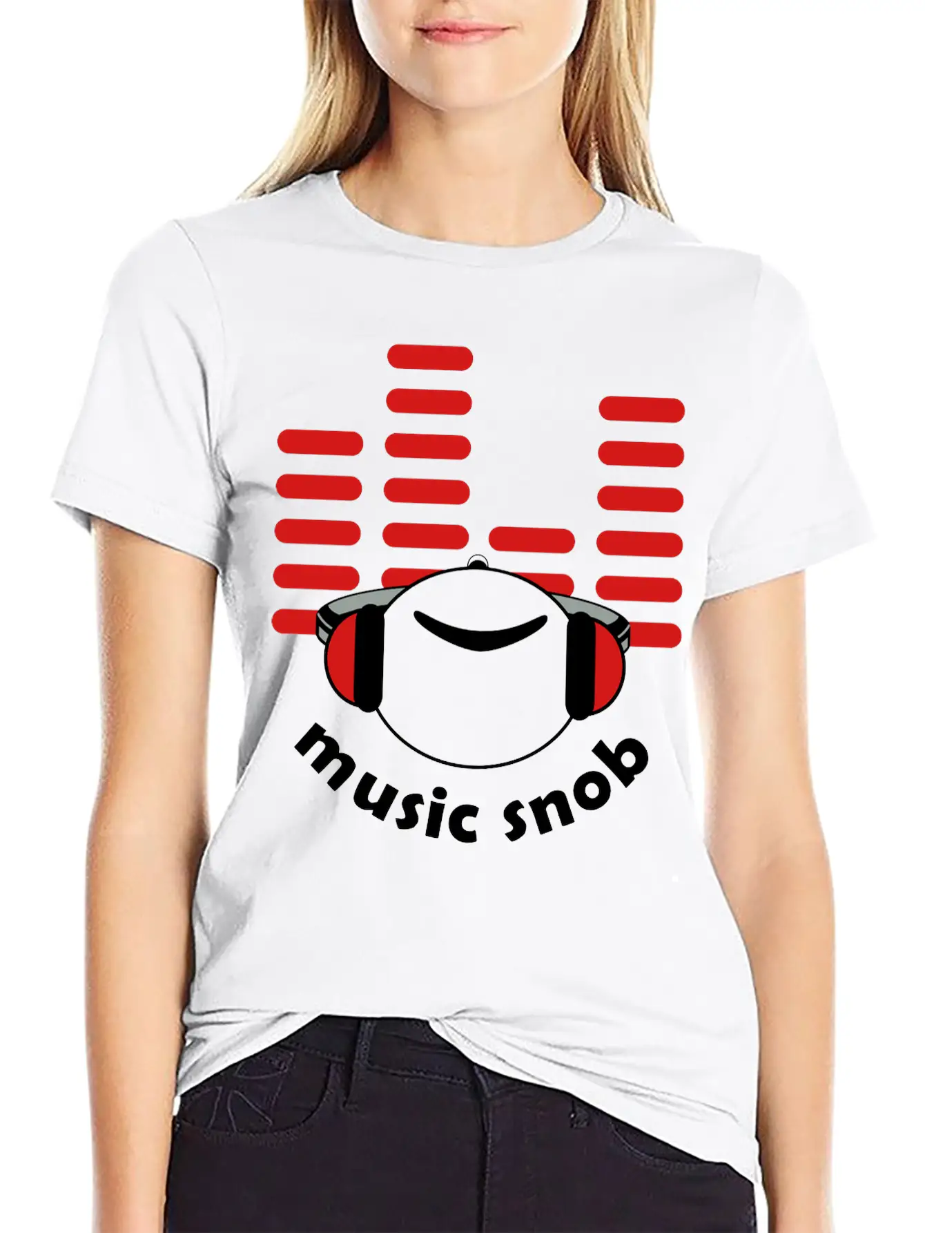 Music Snob Breathable Soft Cotton T-Shirt – Timeless Casual Look
