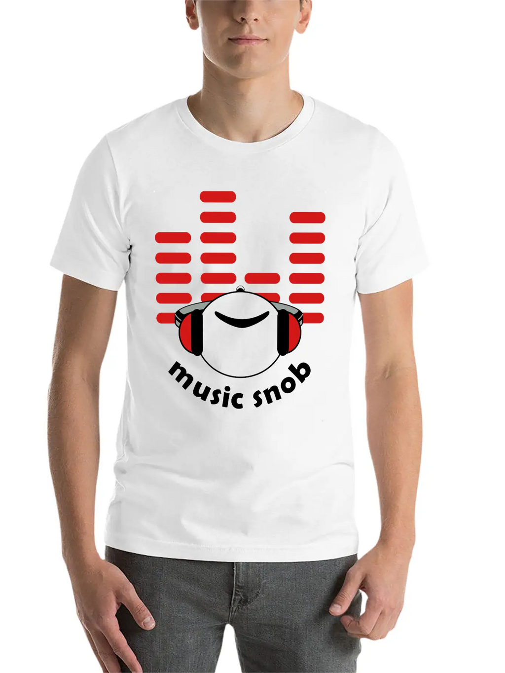 Music Snob Breathable Soft Cotton T-Shirt – Timeless Casual Look